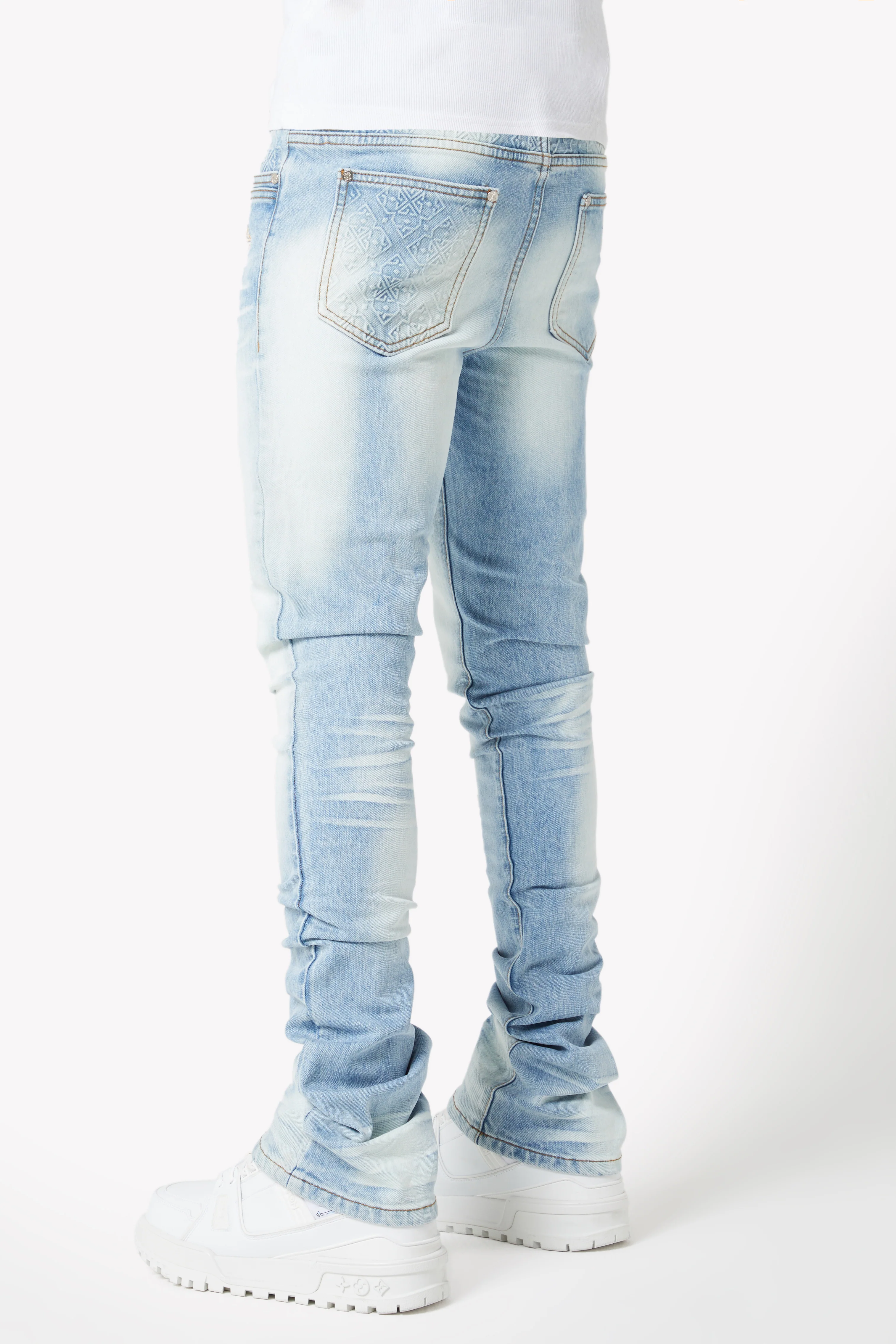 Aqua Blue Basics Stacked Denim V2 - Image 3