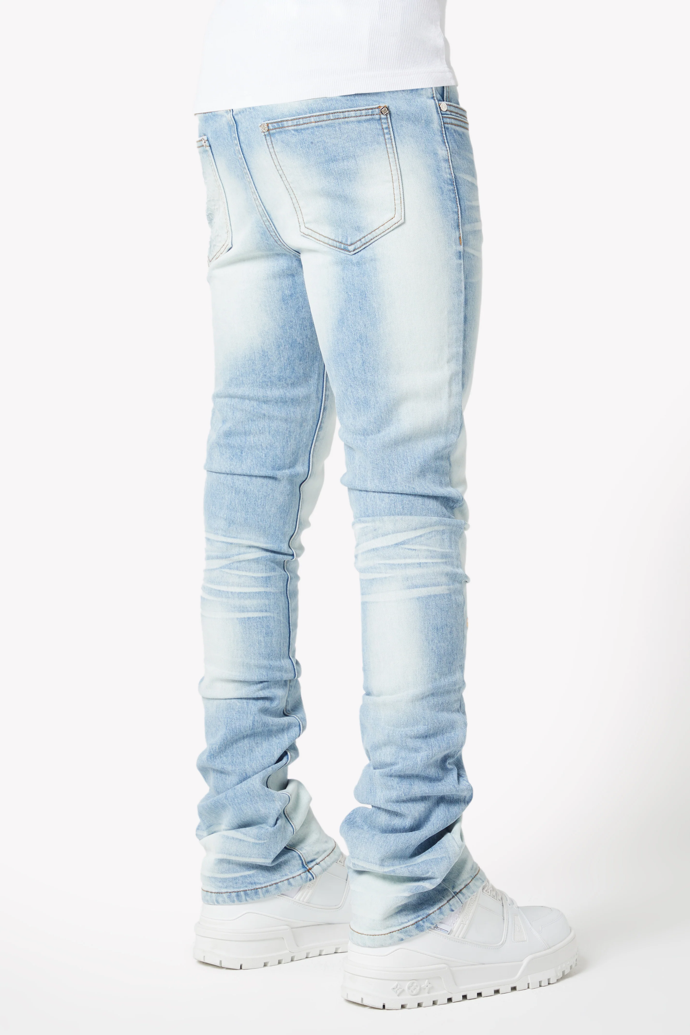 Aqua Blue Basics Stacked Denim V2 - Image 4