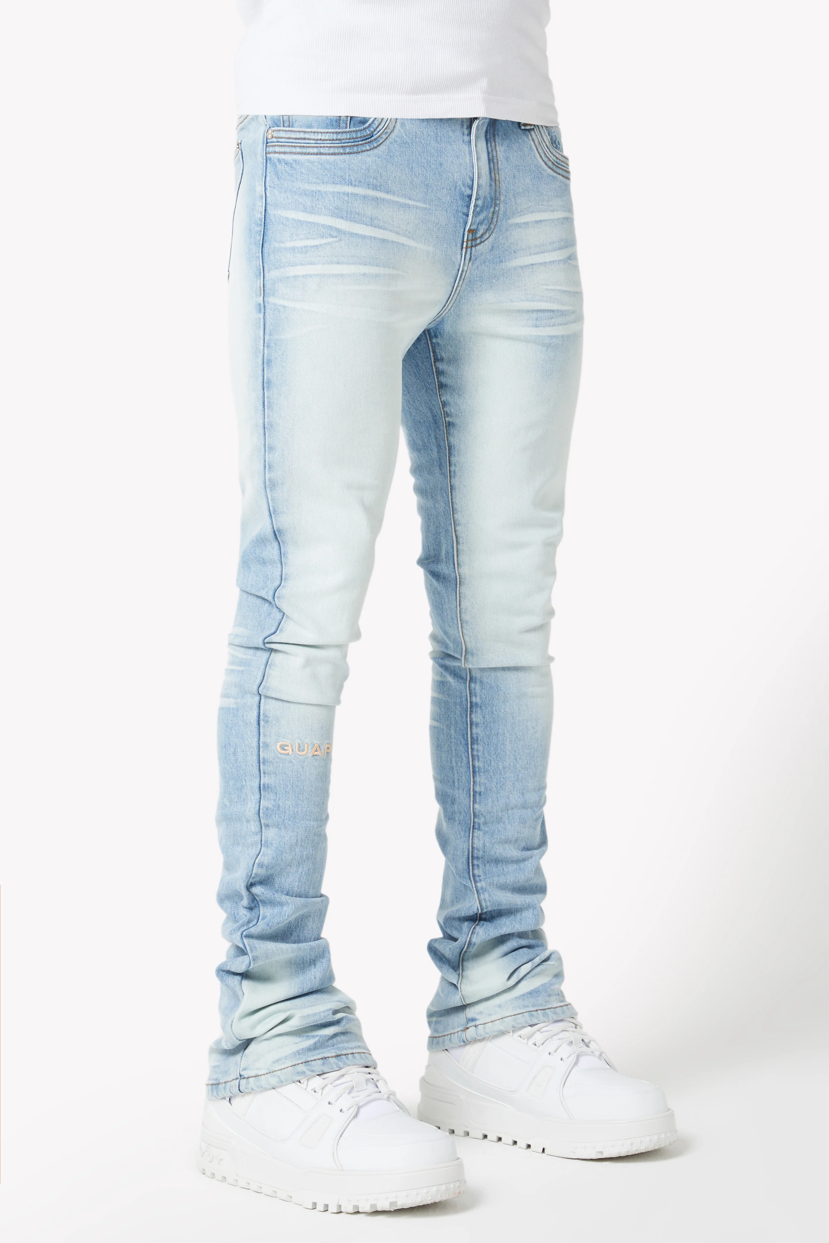 Aqua Blue Basics Stacked Denim V2 - Image 5