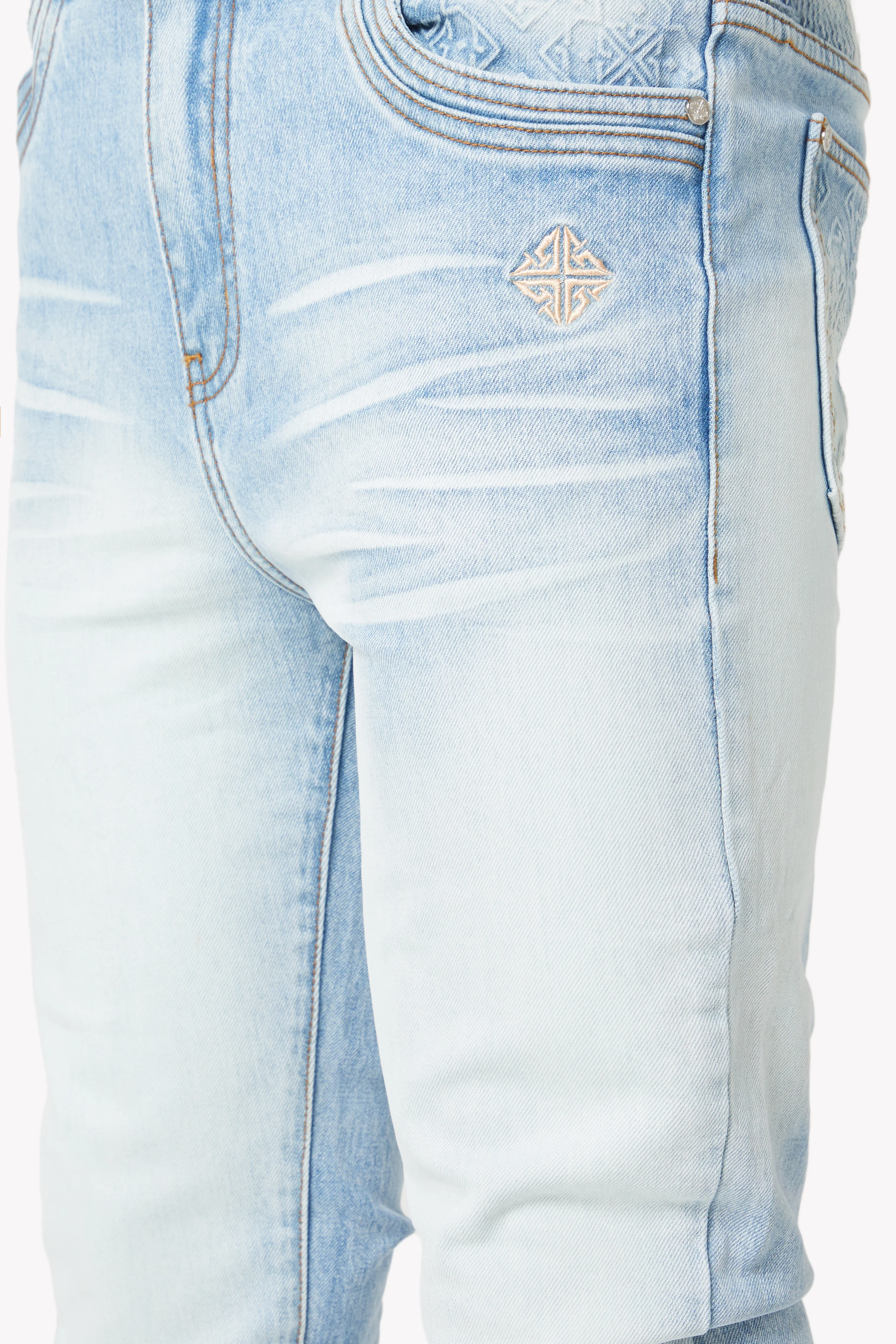 Aqua Blue Basics Stacked Denim V2 - Image 7