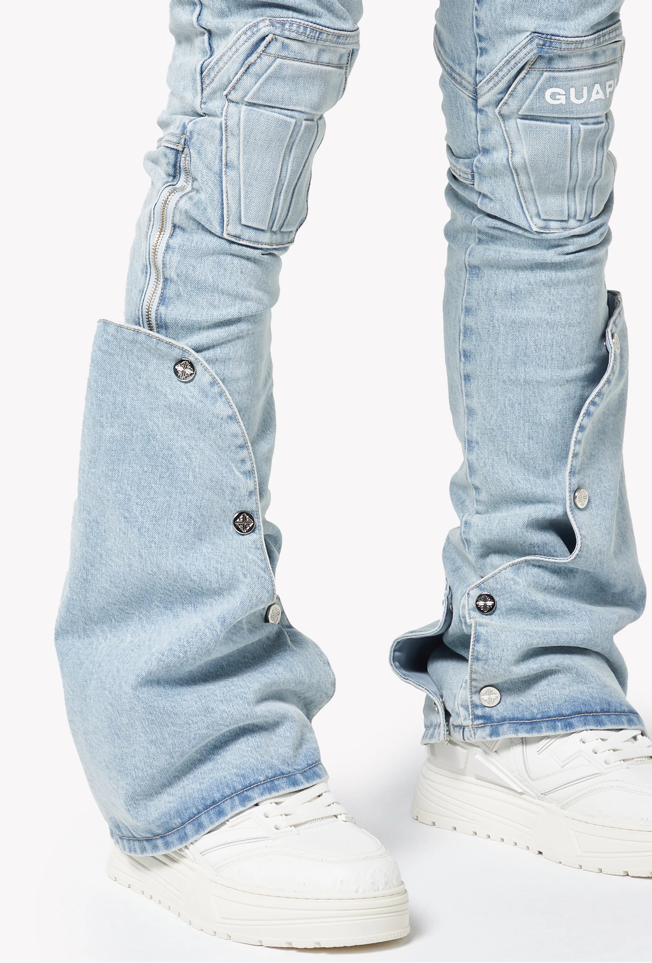 Aqua Blue Coffin Arc Denim - Image 10