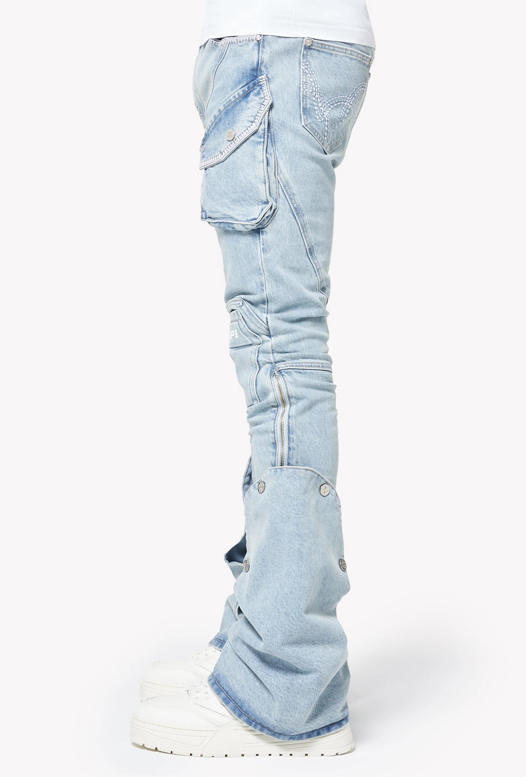Aqua Blue Coffin Arc Denim - Image 5