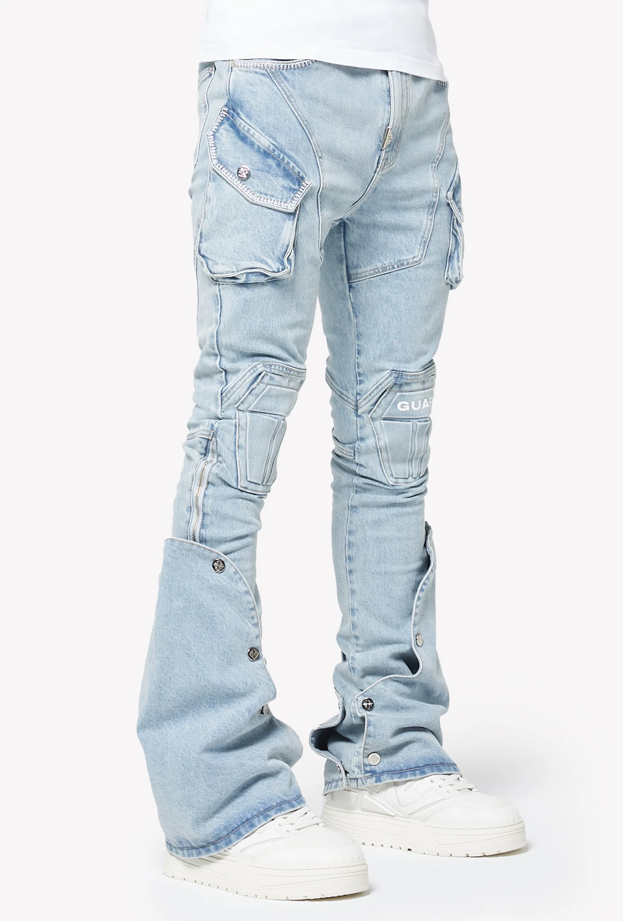 Aqua Blue Coffin Arc Denim - Image 6