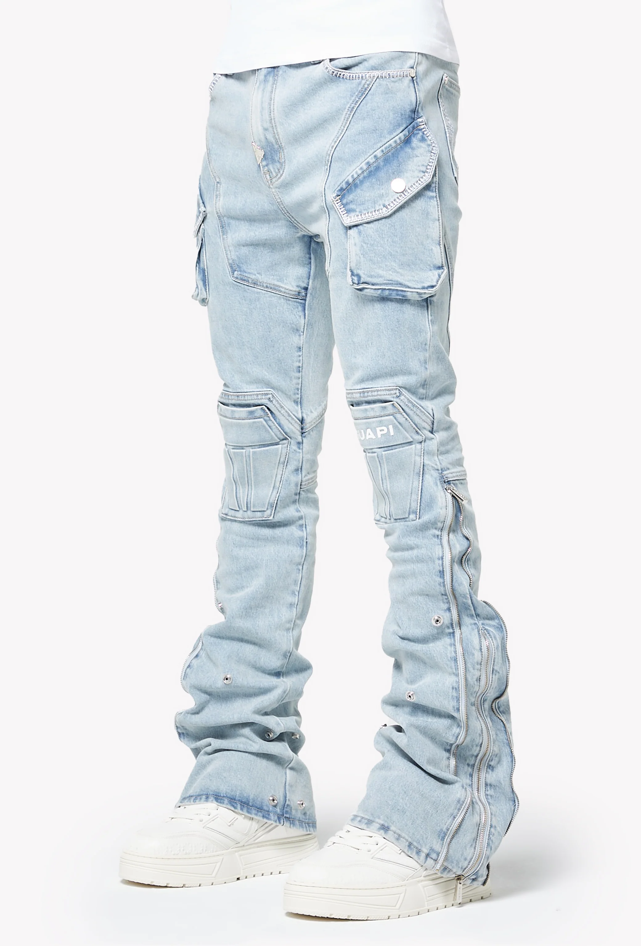 Aqua Blue Coffin Arc Denim - Image 7