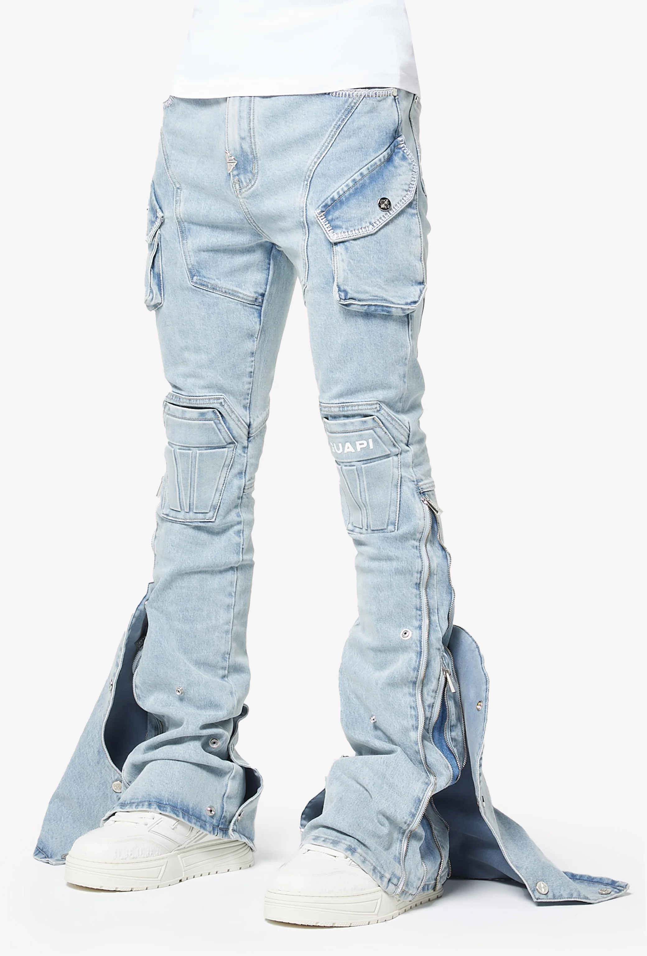 Aqua Blue Coffin Arc Denim - Image 8