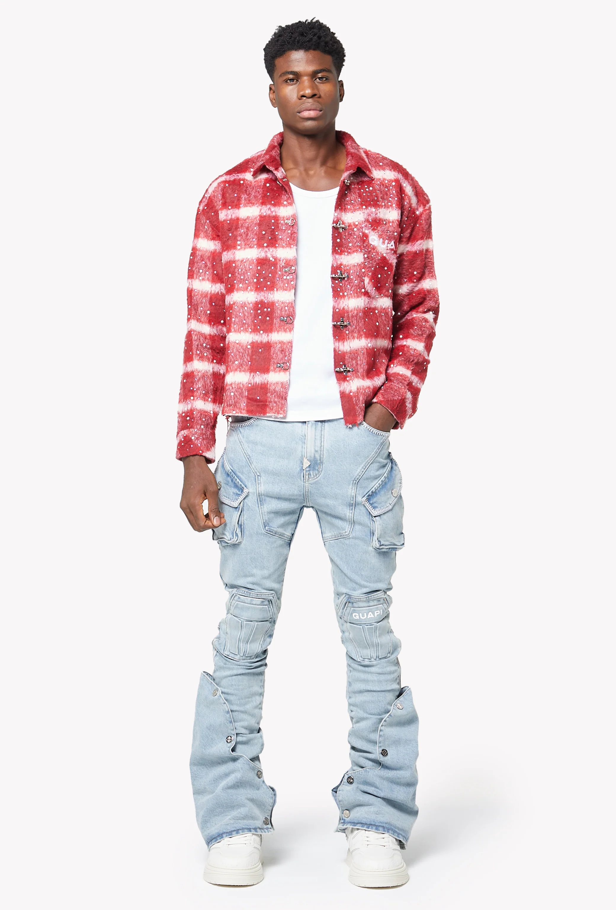Aqua Blue Coffin Arc Denim - Image 9