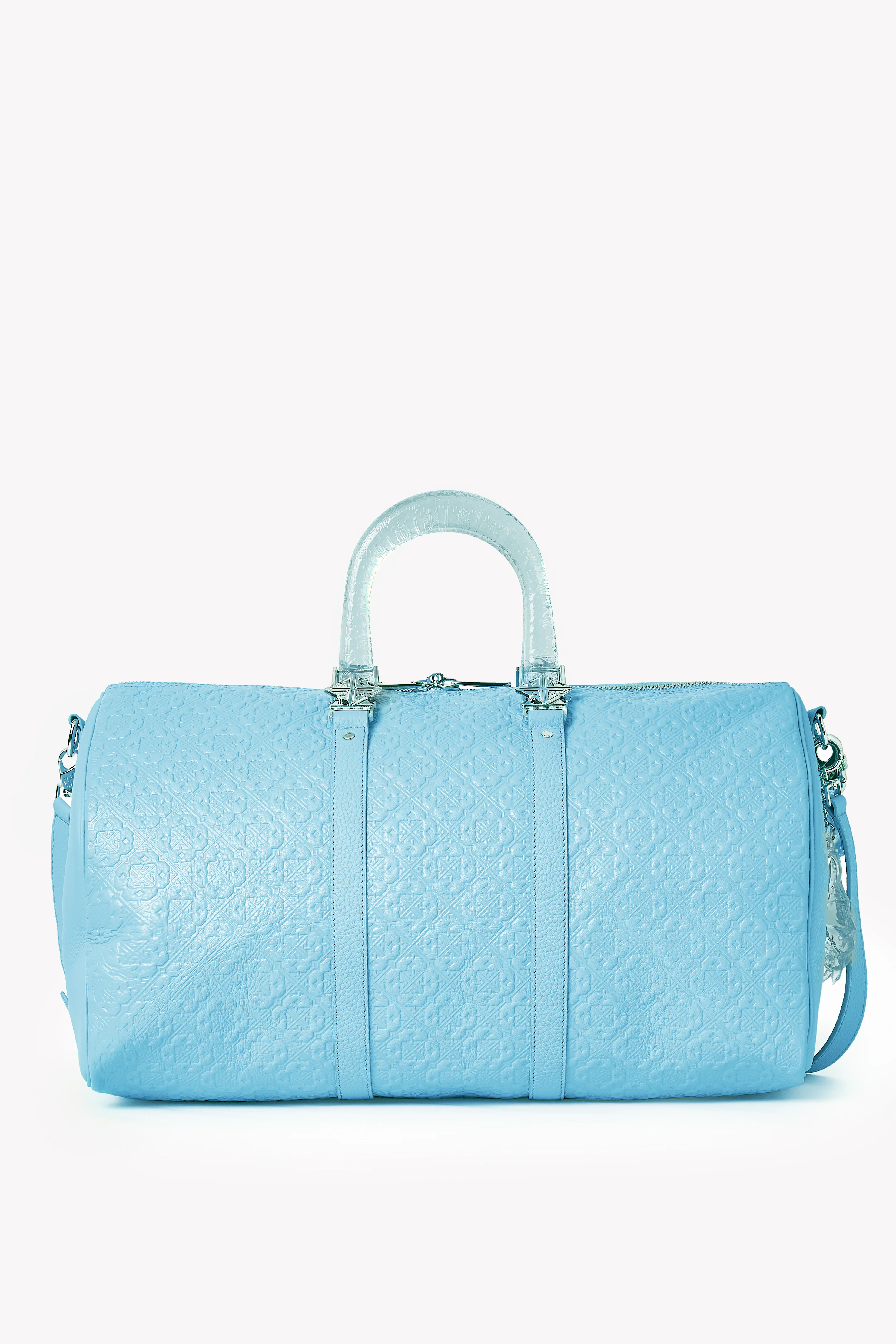 Aqua Blue Duffle Bag - Image 7
