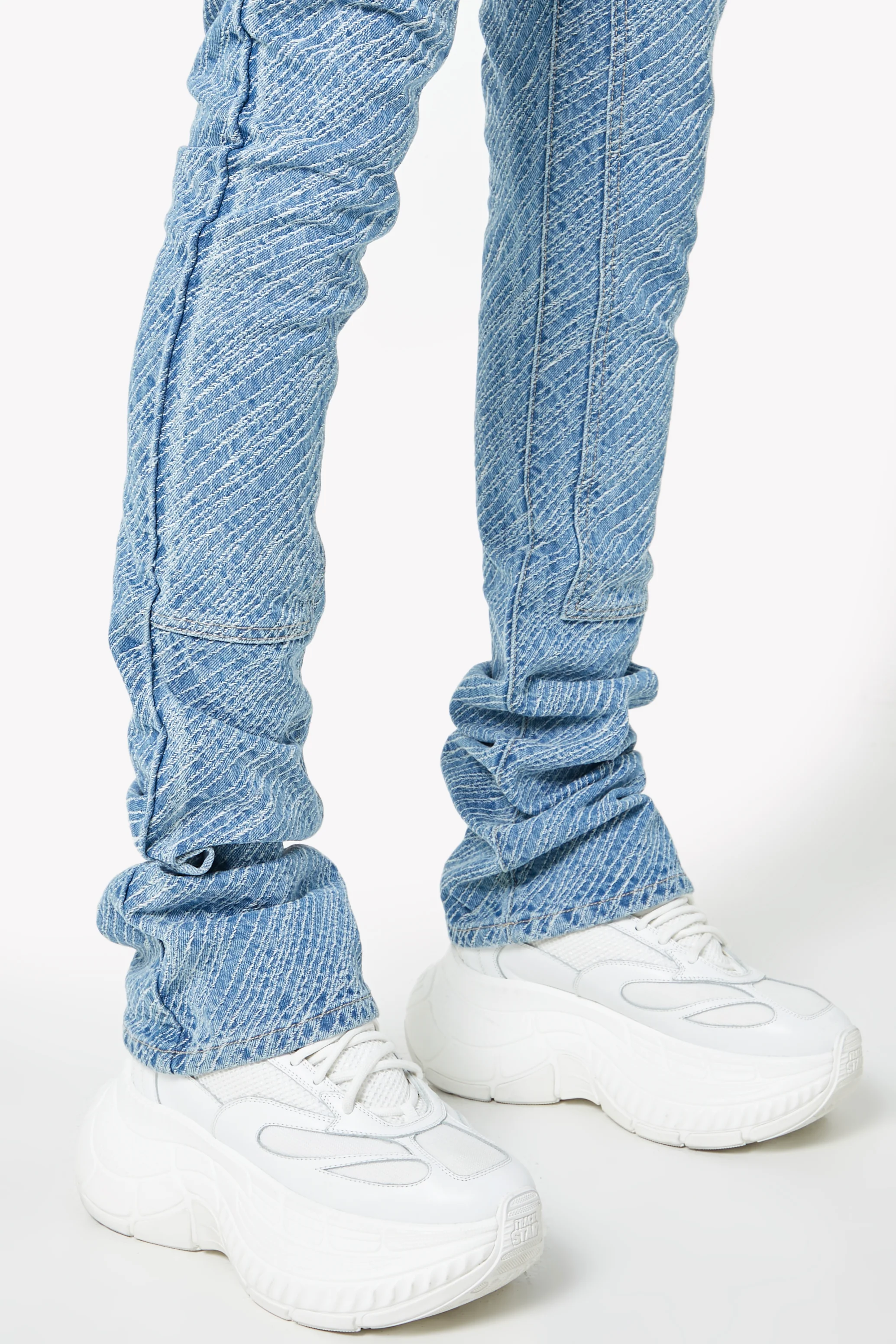 Aqua Blue Striker Denim - Image 6