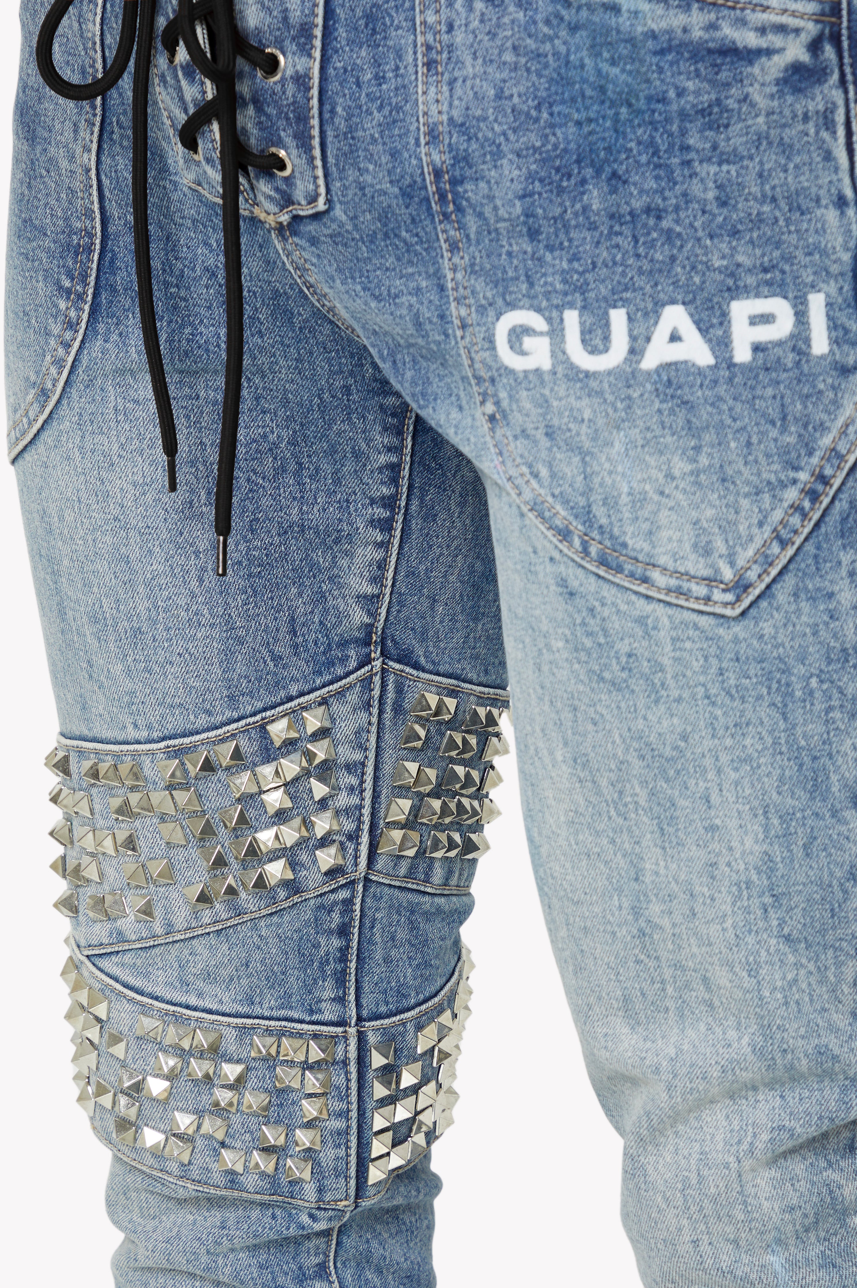 Aqua Blue Warpath Denim - Image 14