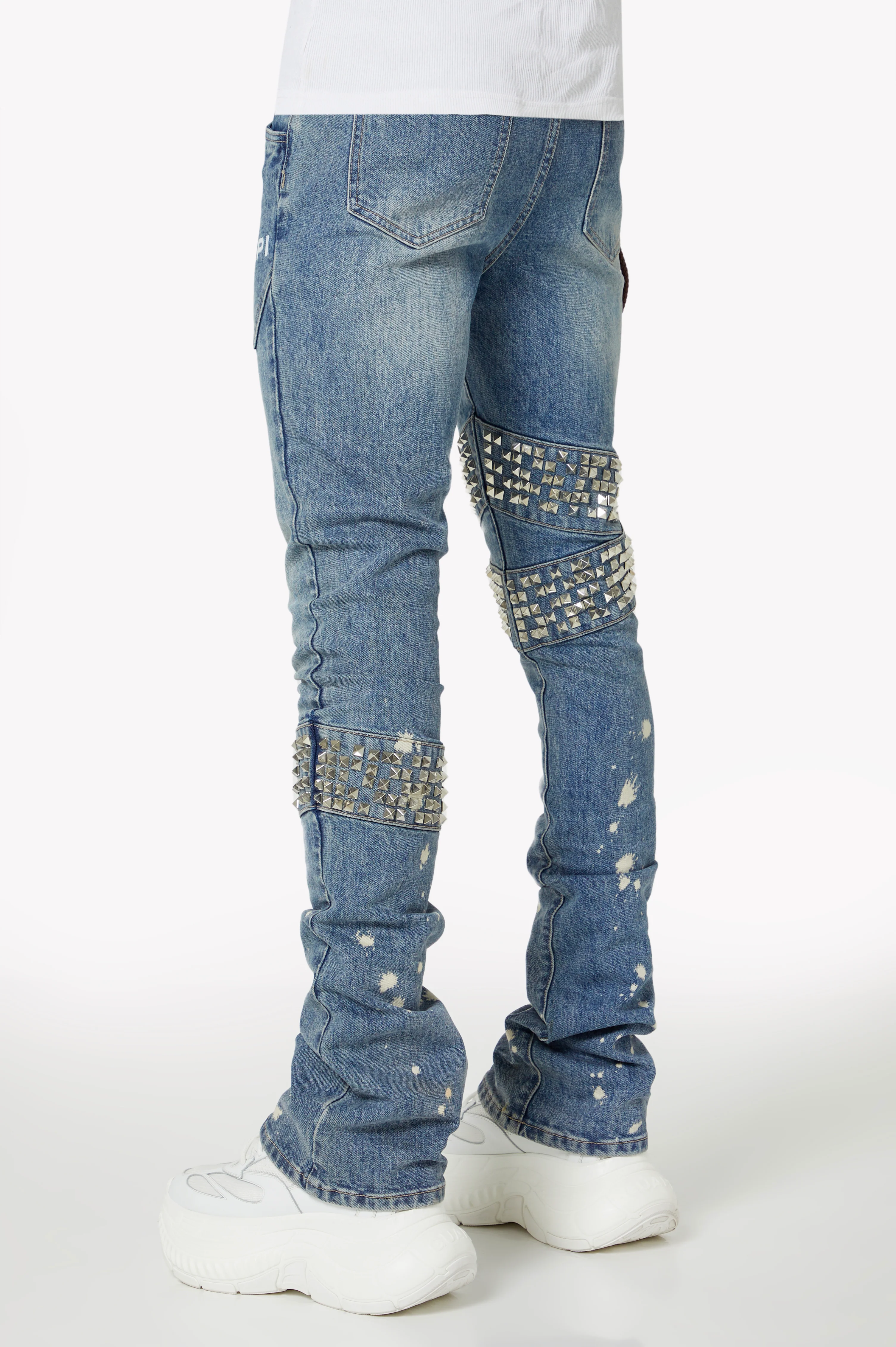 Aqua Blue Warpath Denim - Image 3