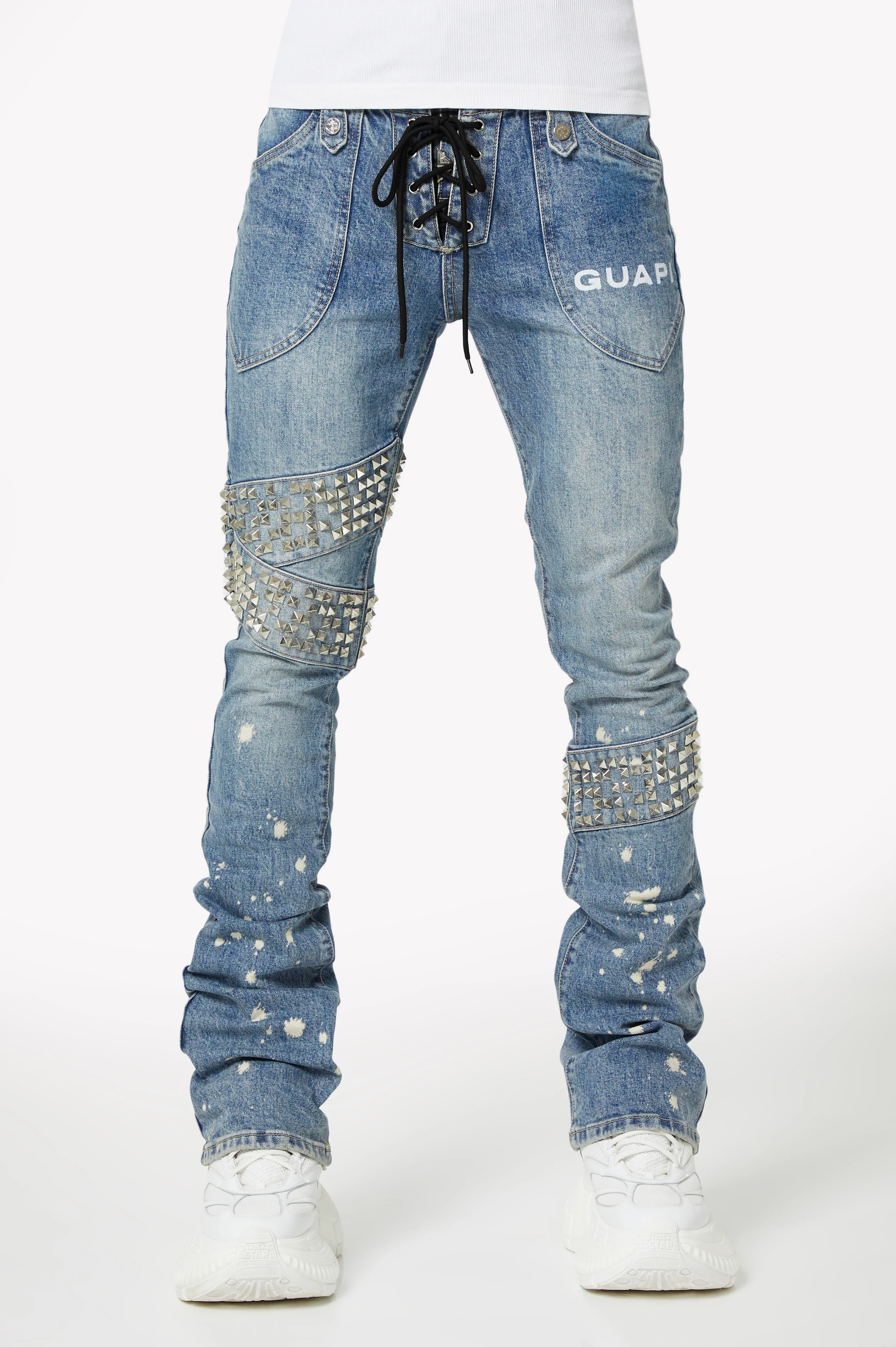Aqua Blue Warpath Denim - Image 6