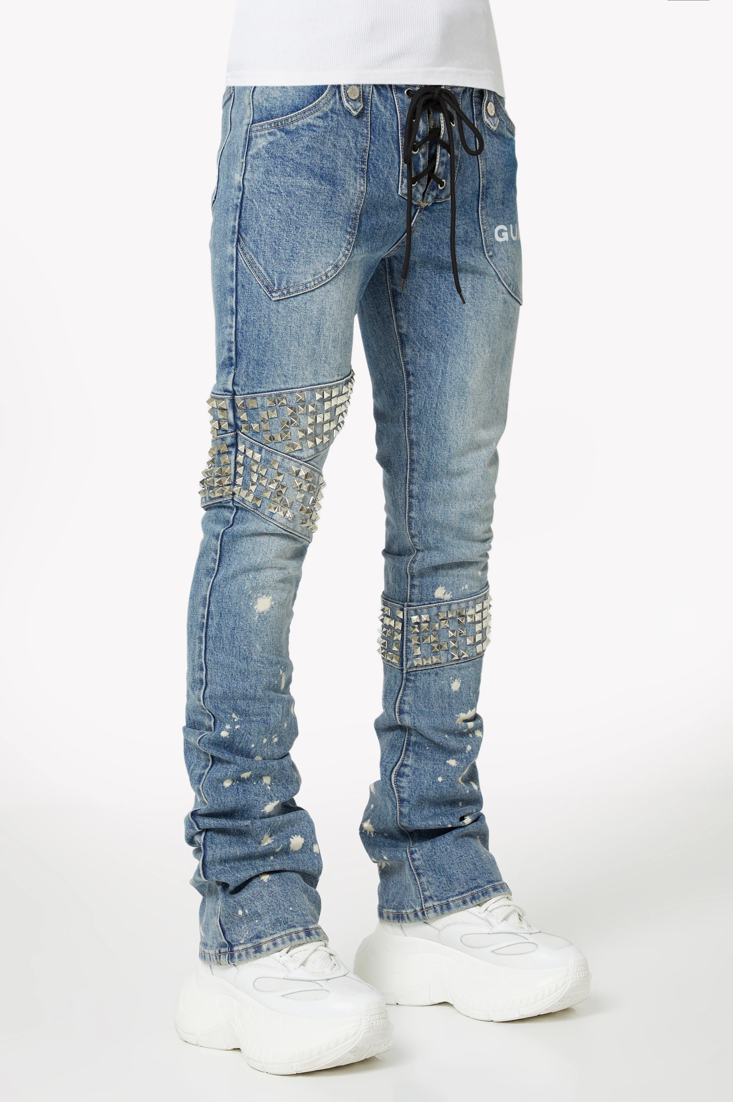 Aqua Blue Warpath Denim - Image 7