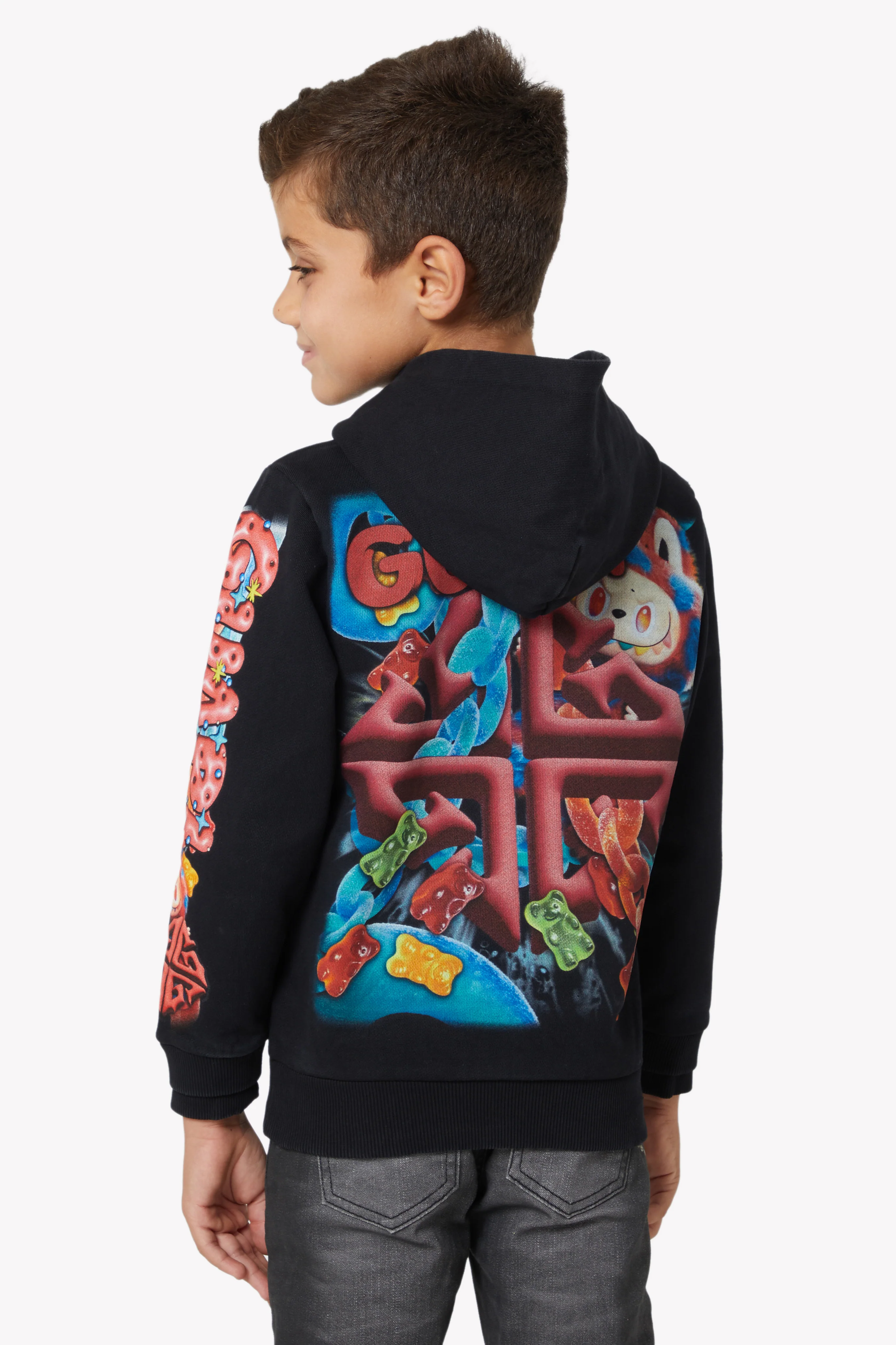 Black Candy Riot Kids Hoodie V1 - Image 4
