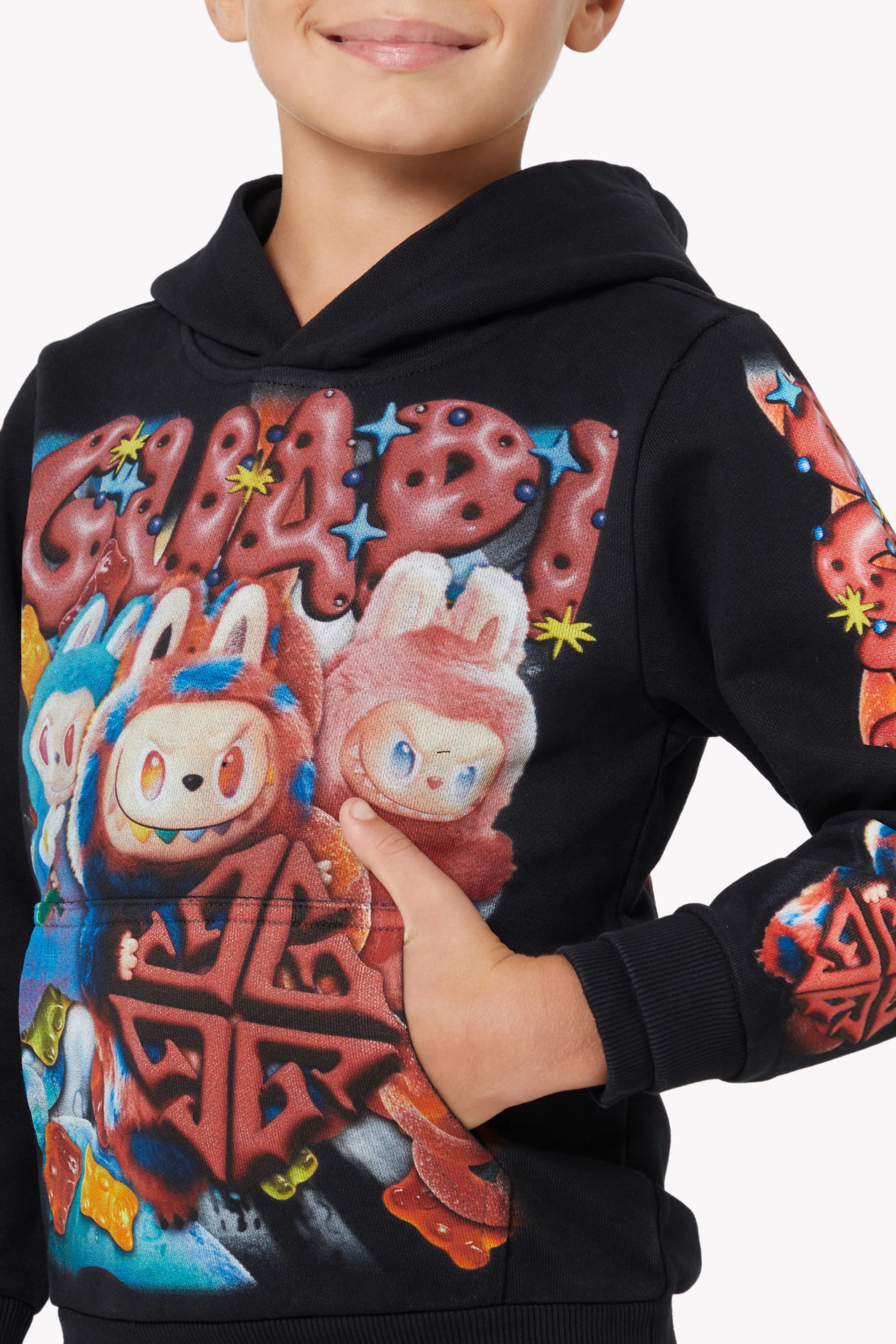 Black Candy Riot Kids Hoodie V1 - Image 5