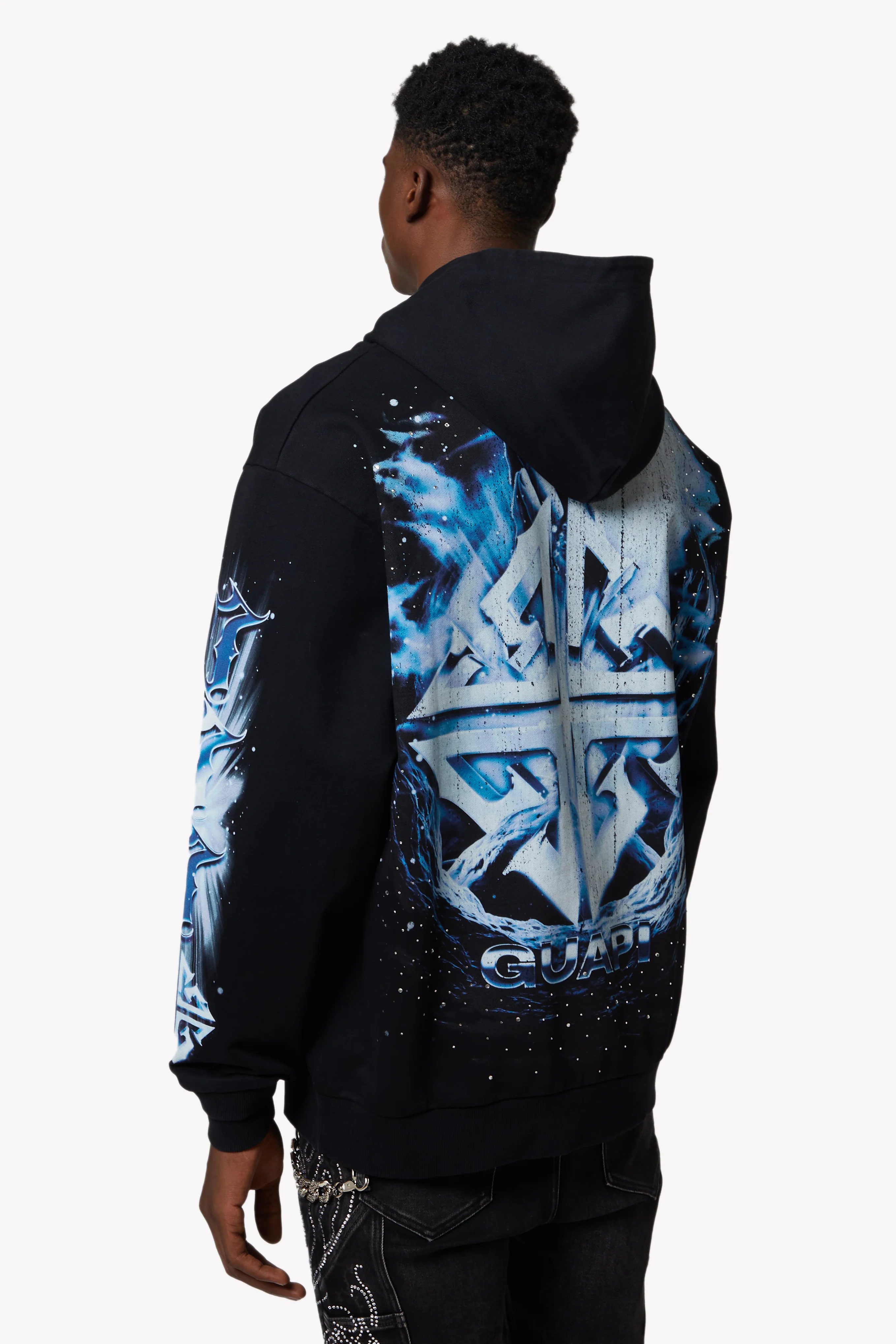 Black Heavens Vault Hoodie V1 - Image 4