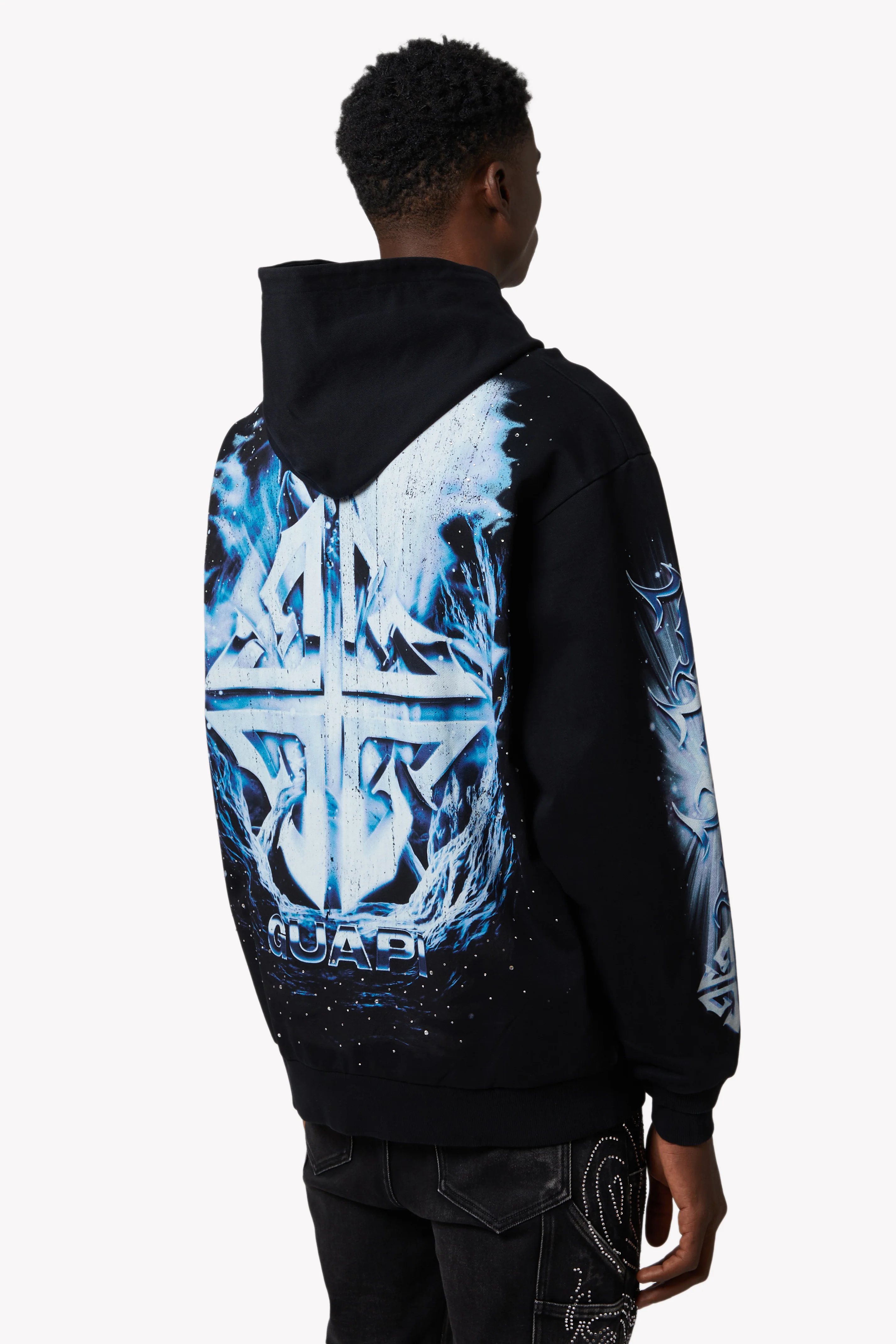 Black Heavens Vault Hoodie V1 - Image 6