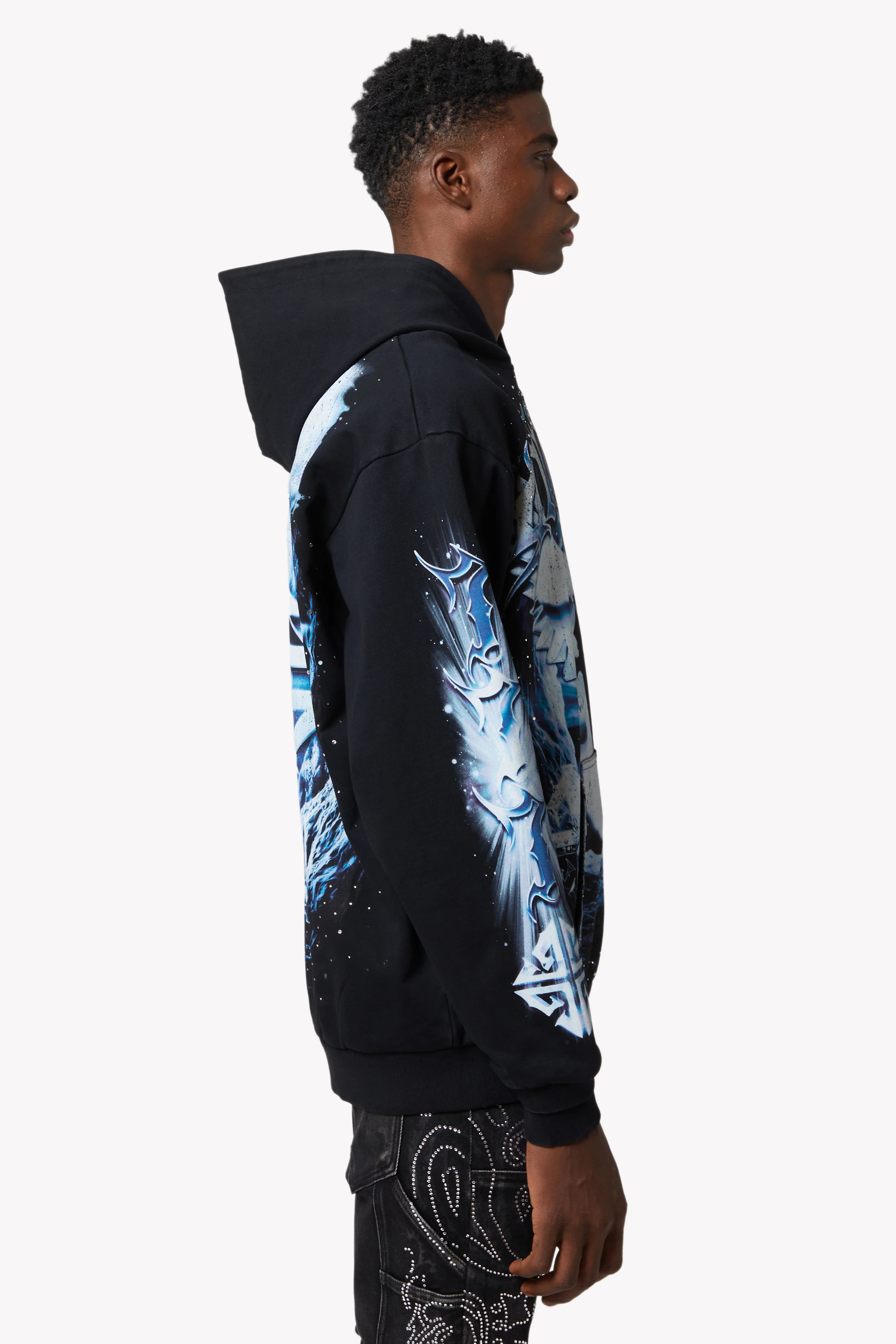 Black Heavens Vault Hoodie V1 - Image 7