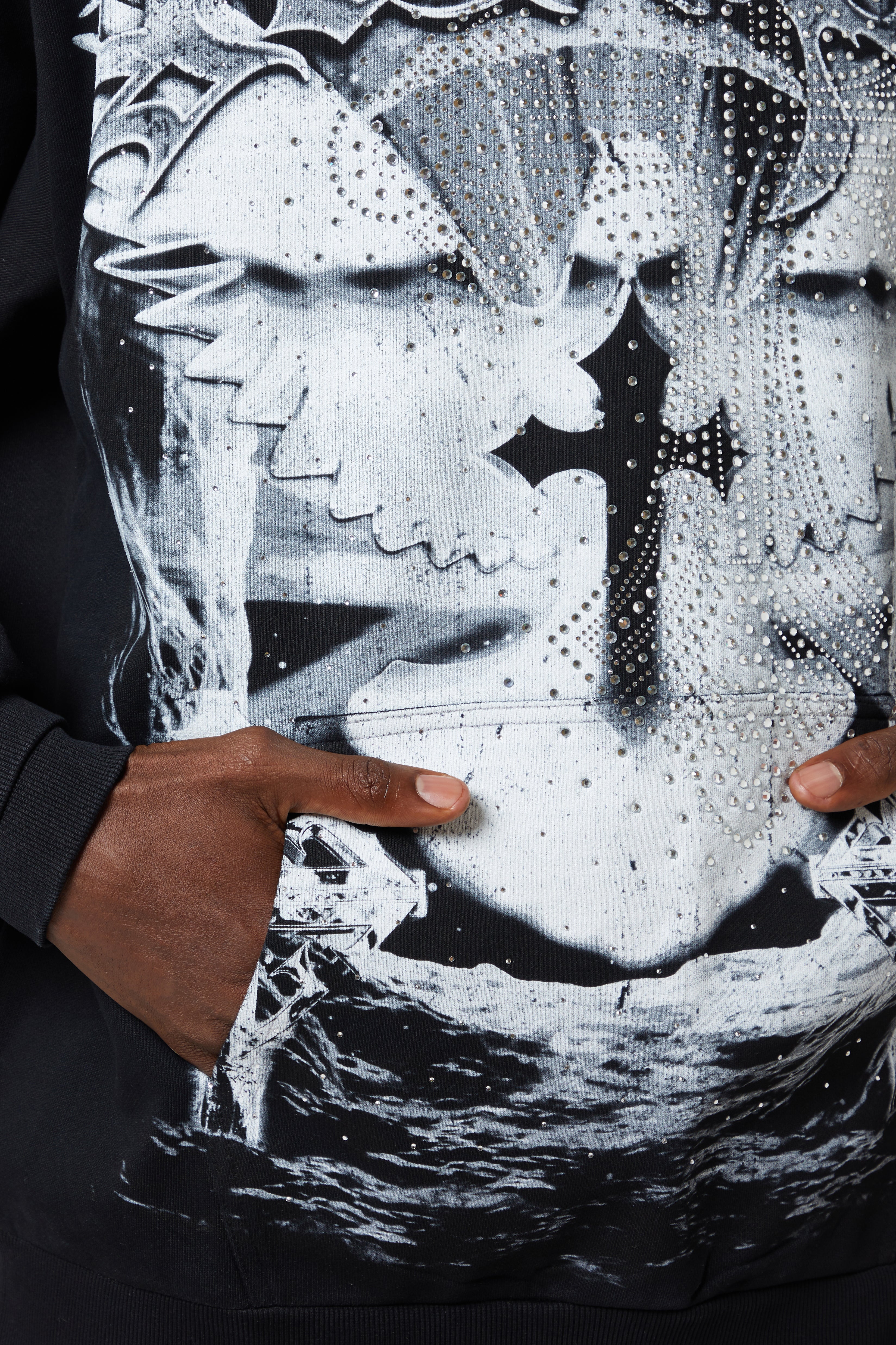 Black Heavens Vault Hoodie V3 - Image 11