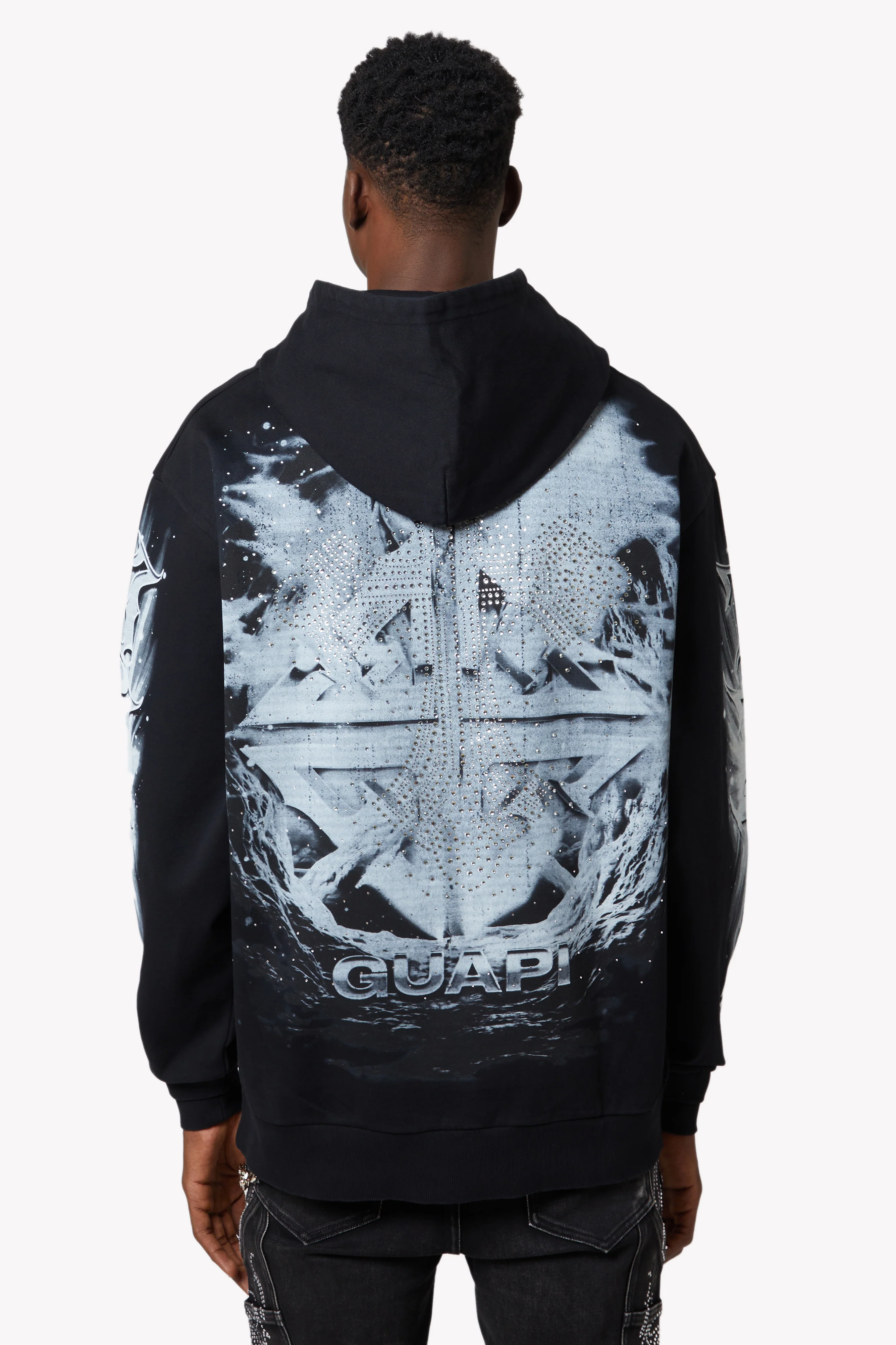 Black Heavens Vault Hoodie V3 - Image 5