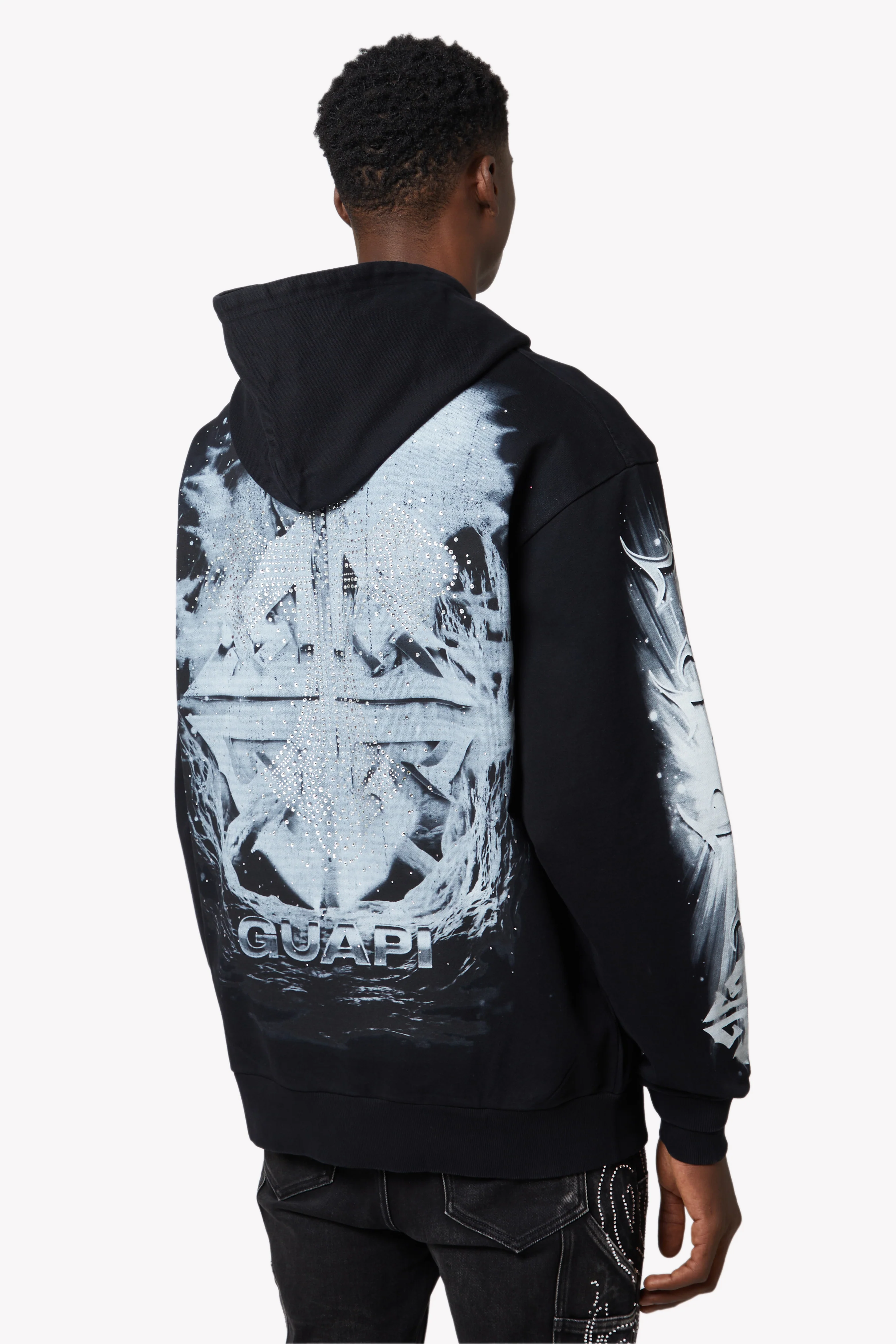 Black Heavens Vault Hoodie V3 - Image 6