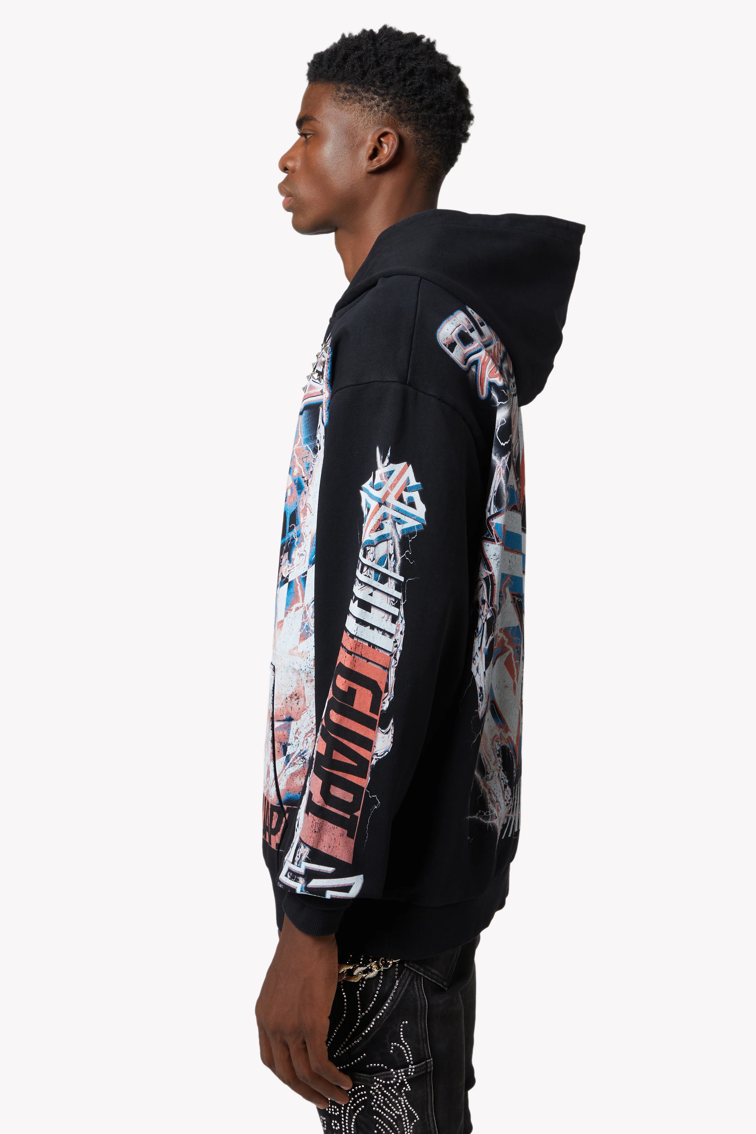 Black Nitro Drift Hoodie V1 - Image 3