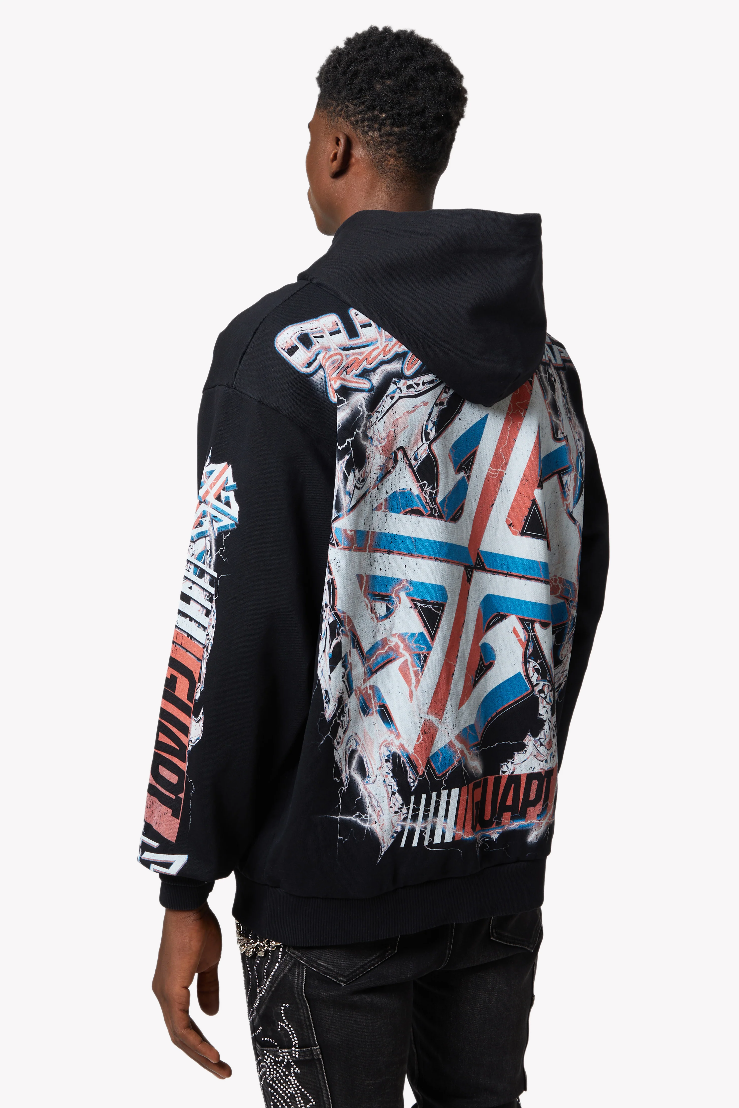 Black Nitro Drift Hoodie V1 - Image 4