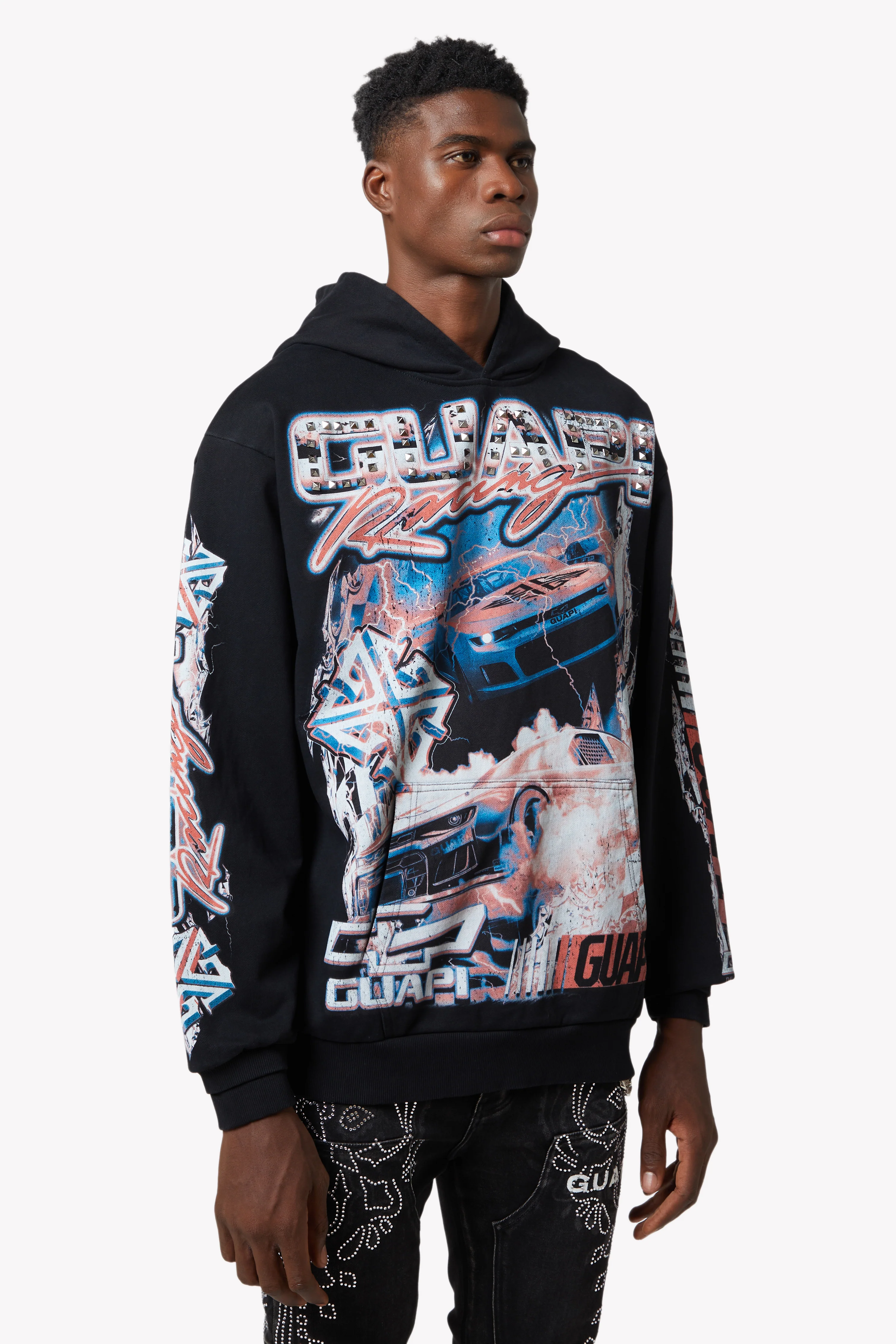 Black Nitro Drift Hoodie V1 - Image 8