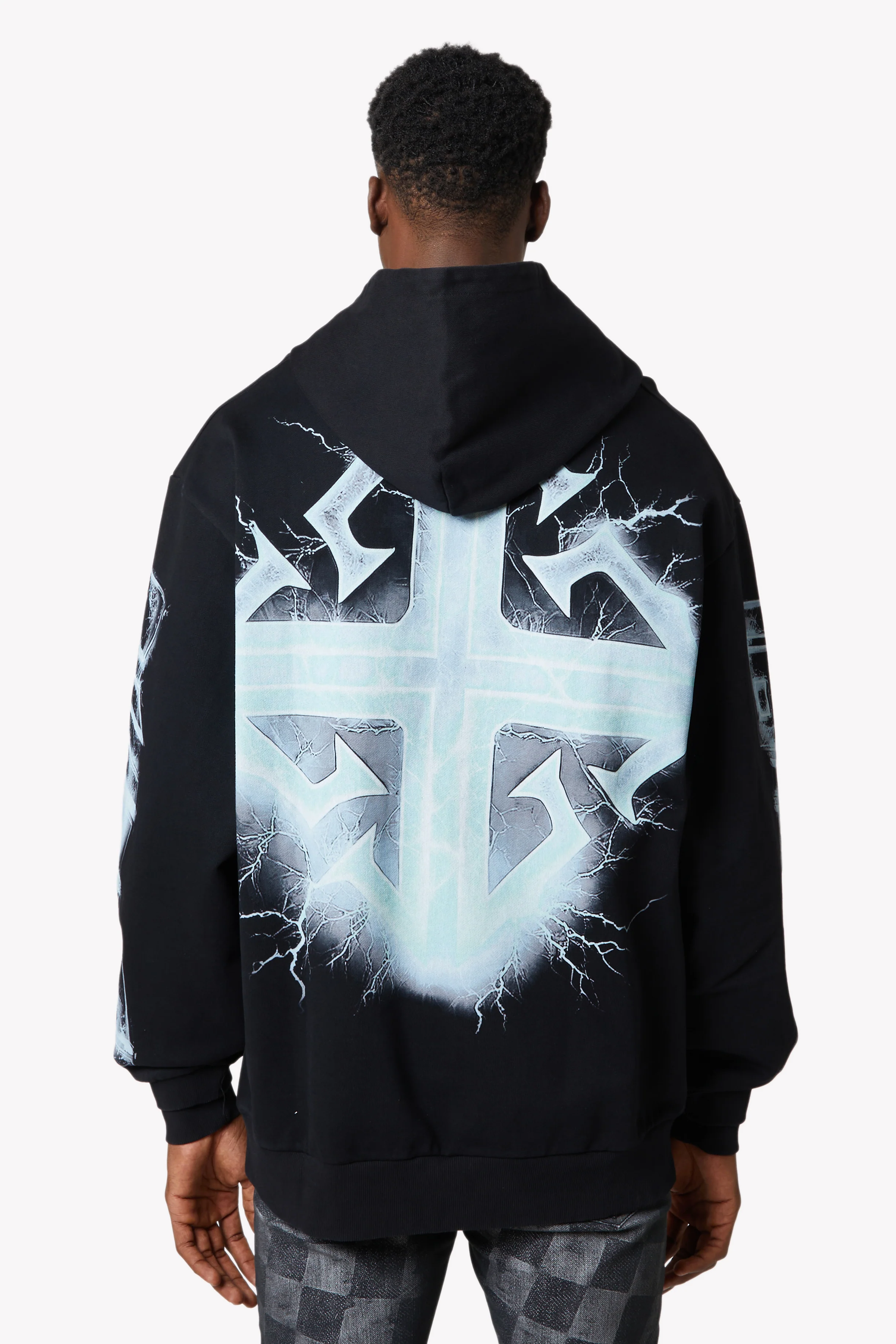 Black Revived Hoodie V1 - Image 4