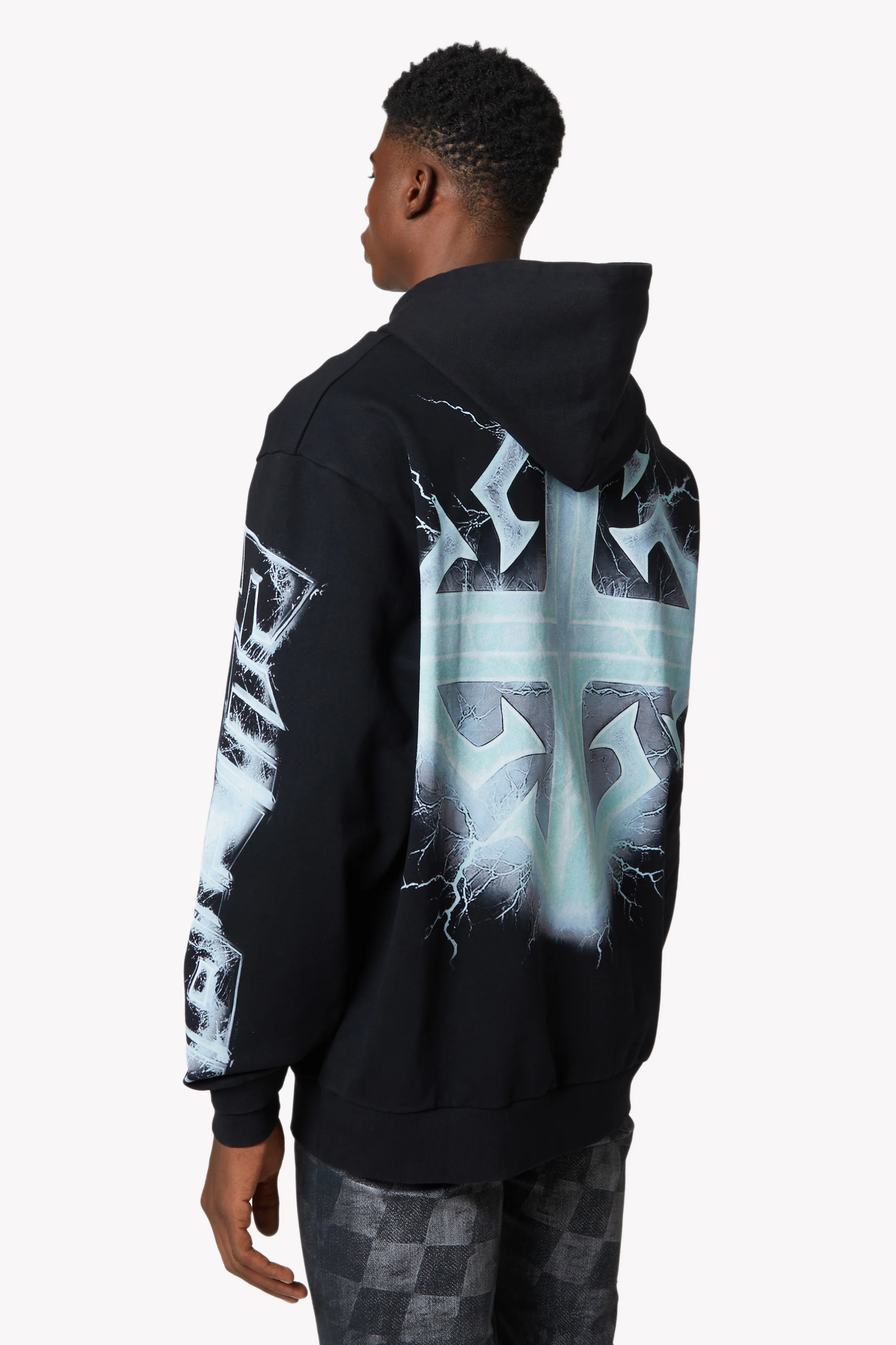 Black Revived Hoodie V1 - Image 7