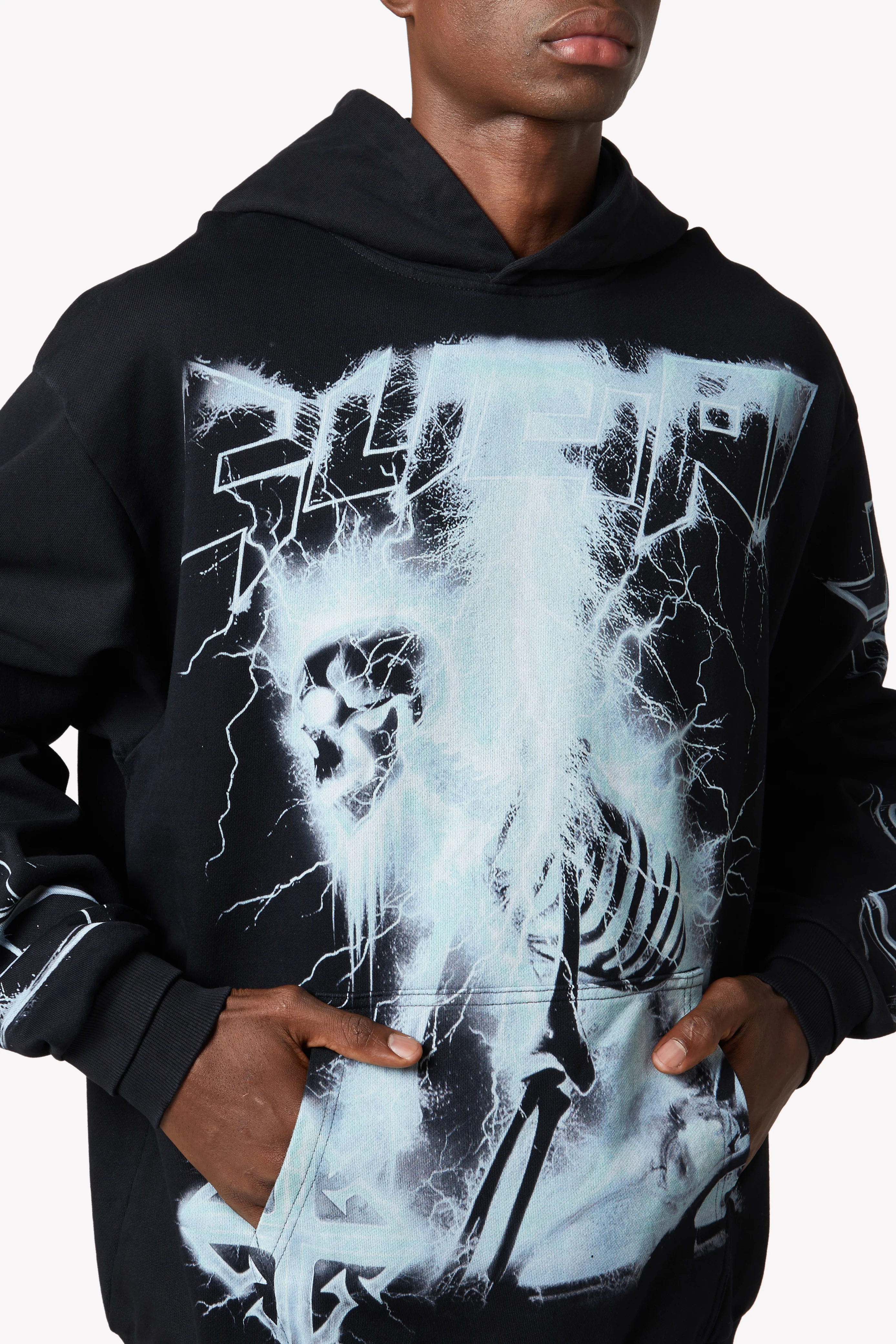 Black Revived Hoodie V1 - Image 9