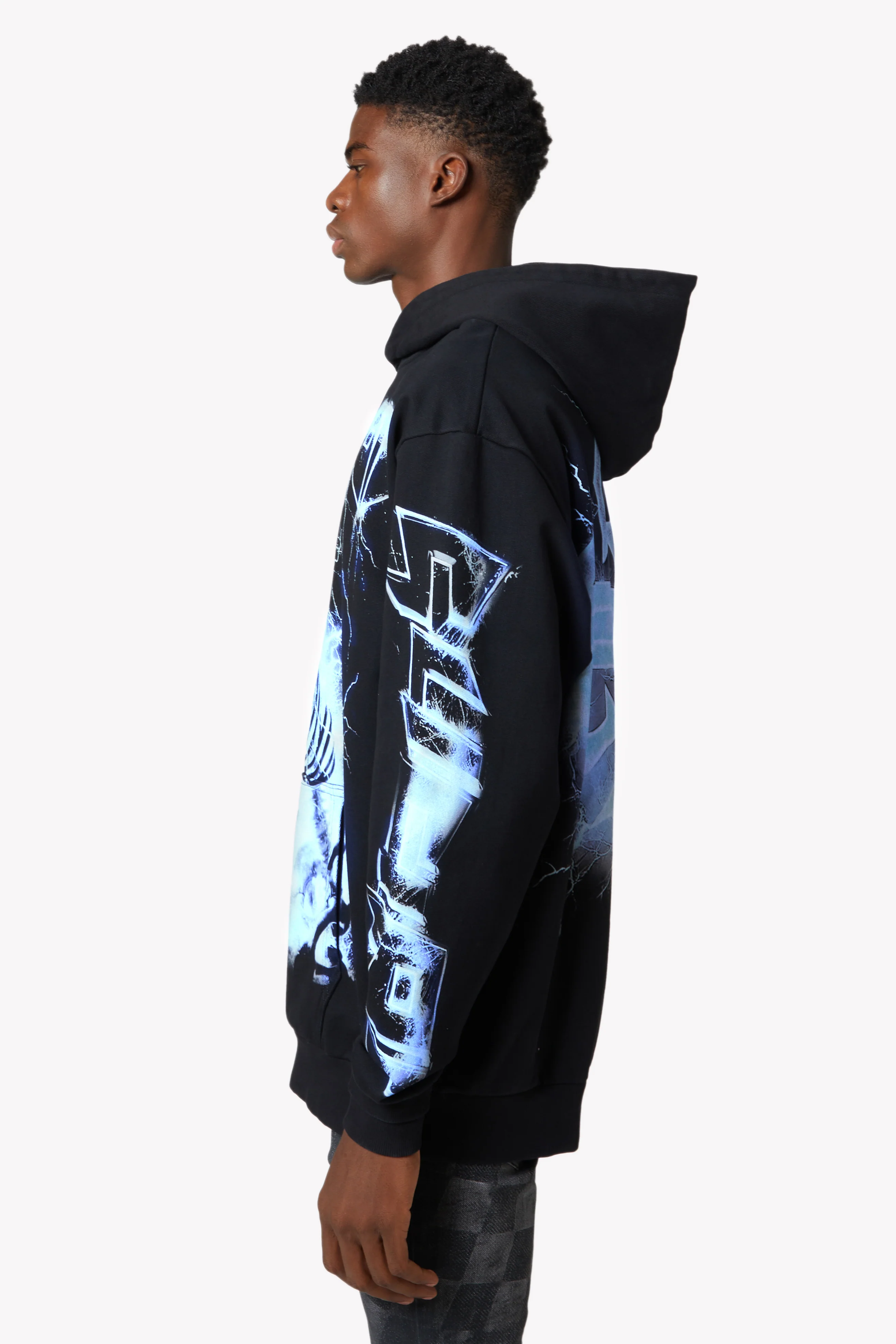 Black Revived Hoodie V2 - Image 3
