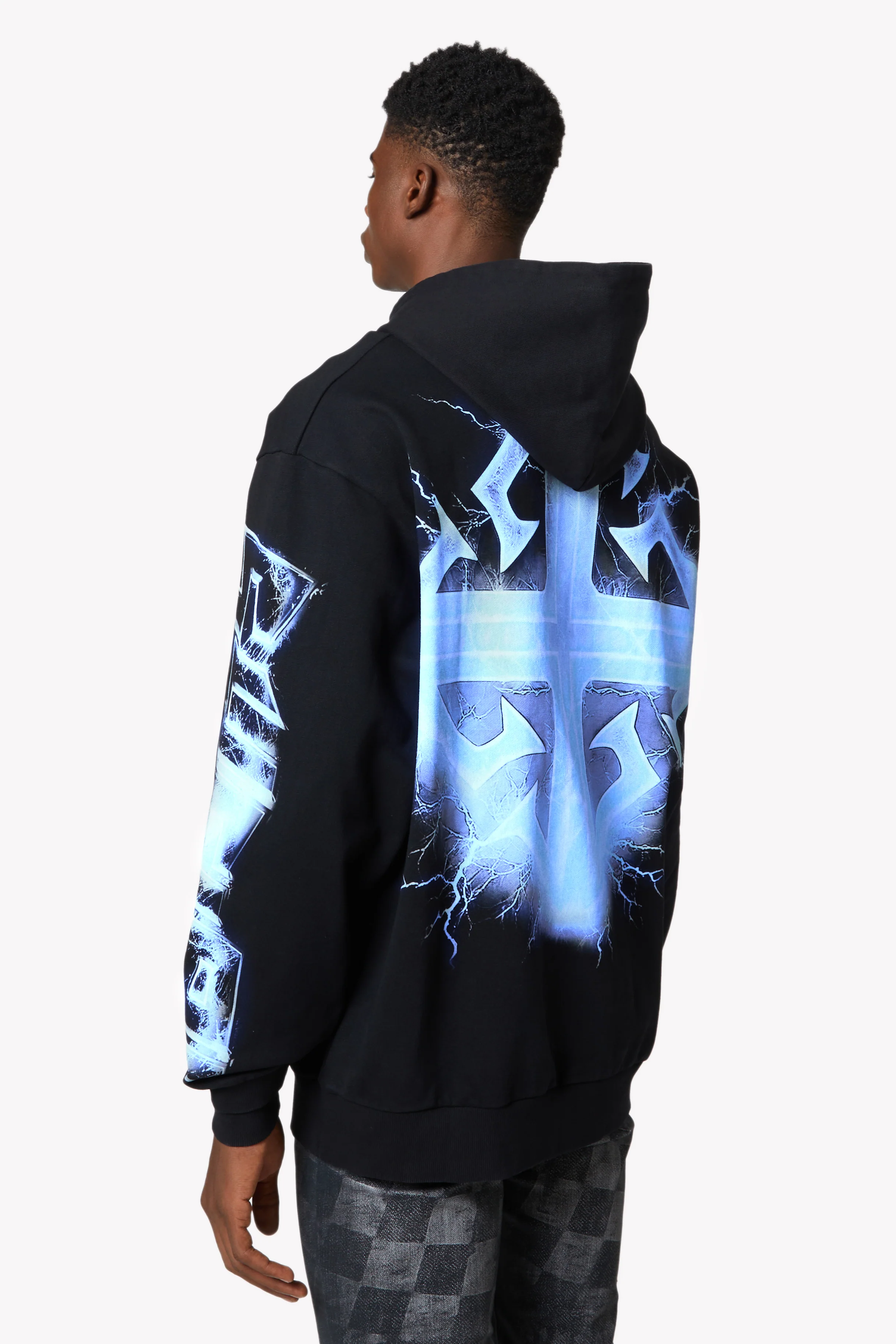 Black Revived Hoodie V2 - Image 4