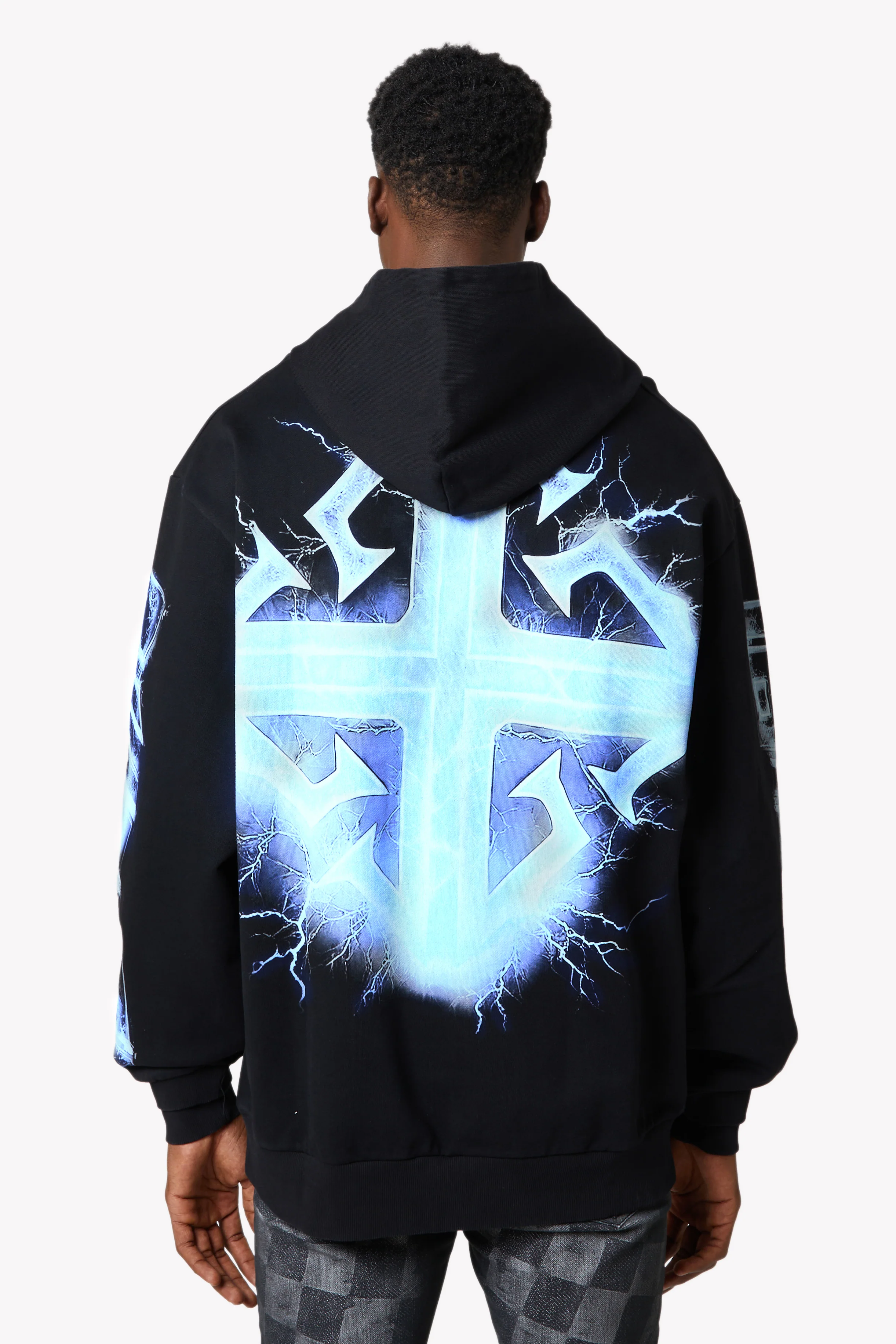 Black Revived Hoodie V2 - Image 5