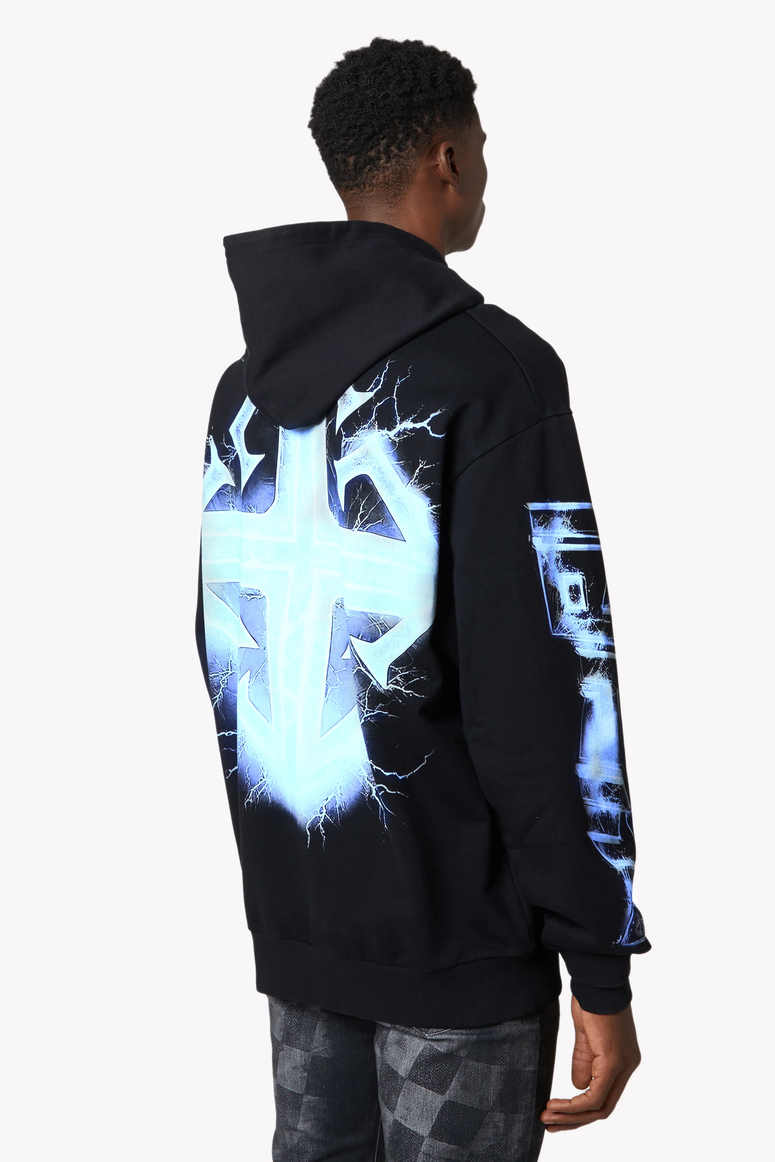 Black Revived Hoodie V2 - Image 6