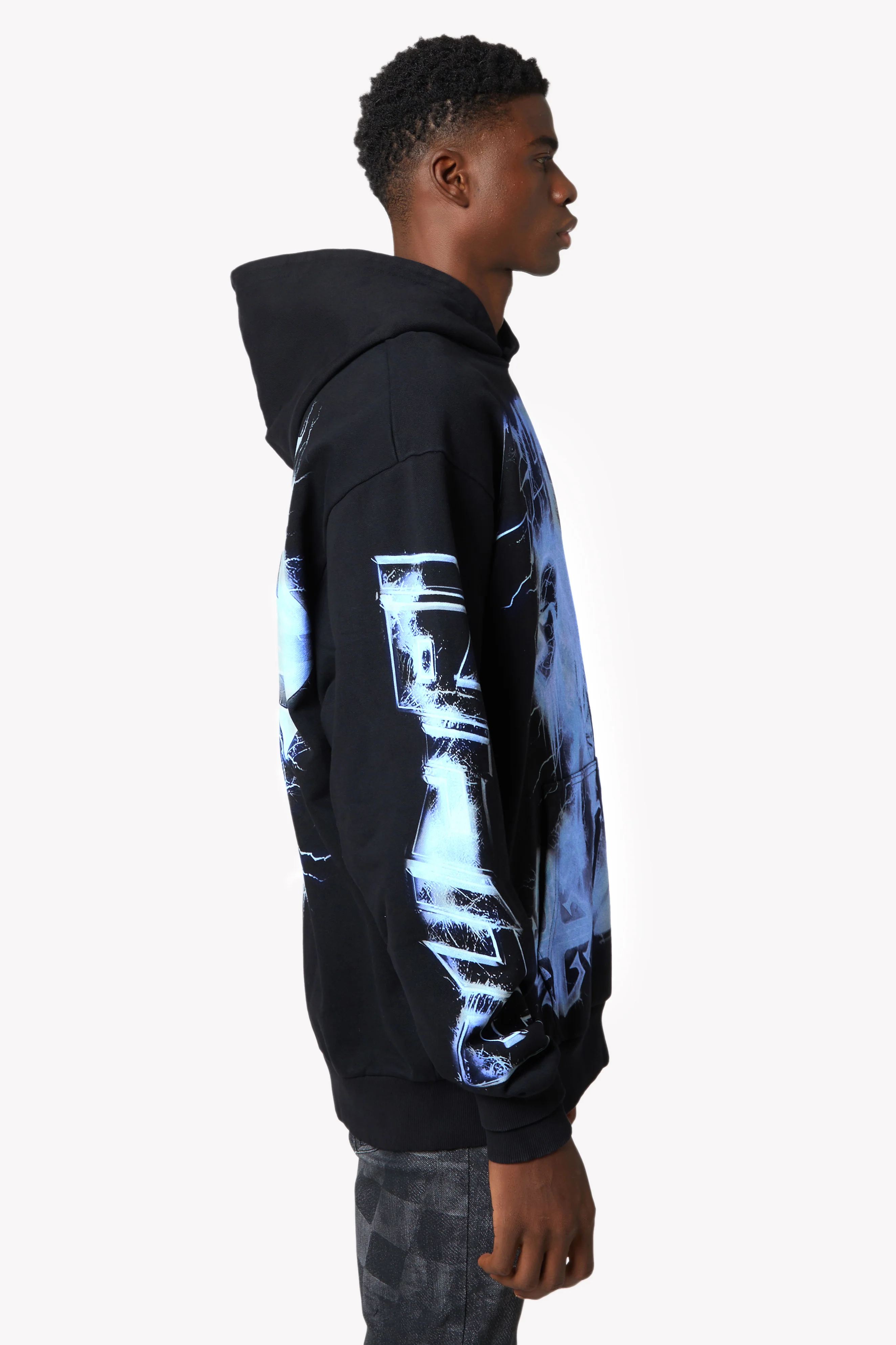 Black Revived Hoodie V2 - Image 7