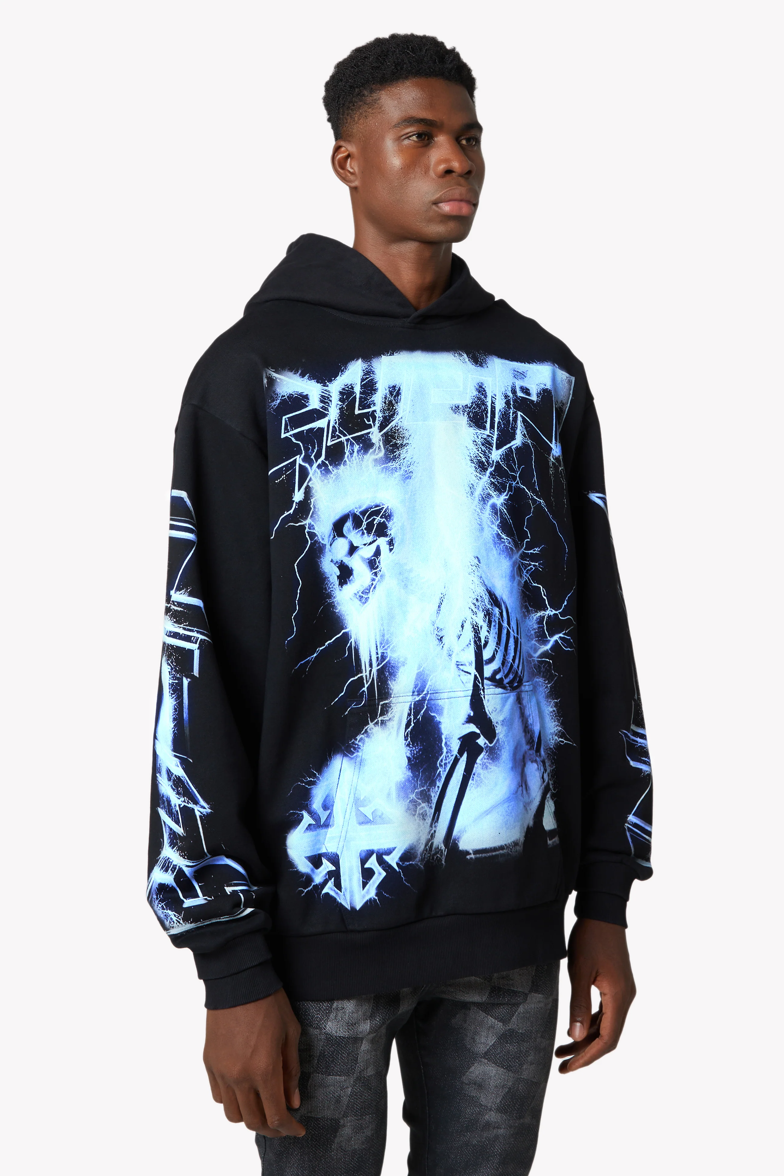 Black Revived Hoodie V2 - Image 8