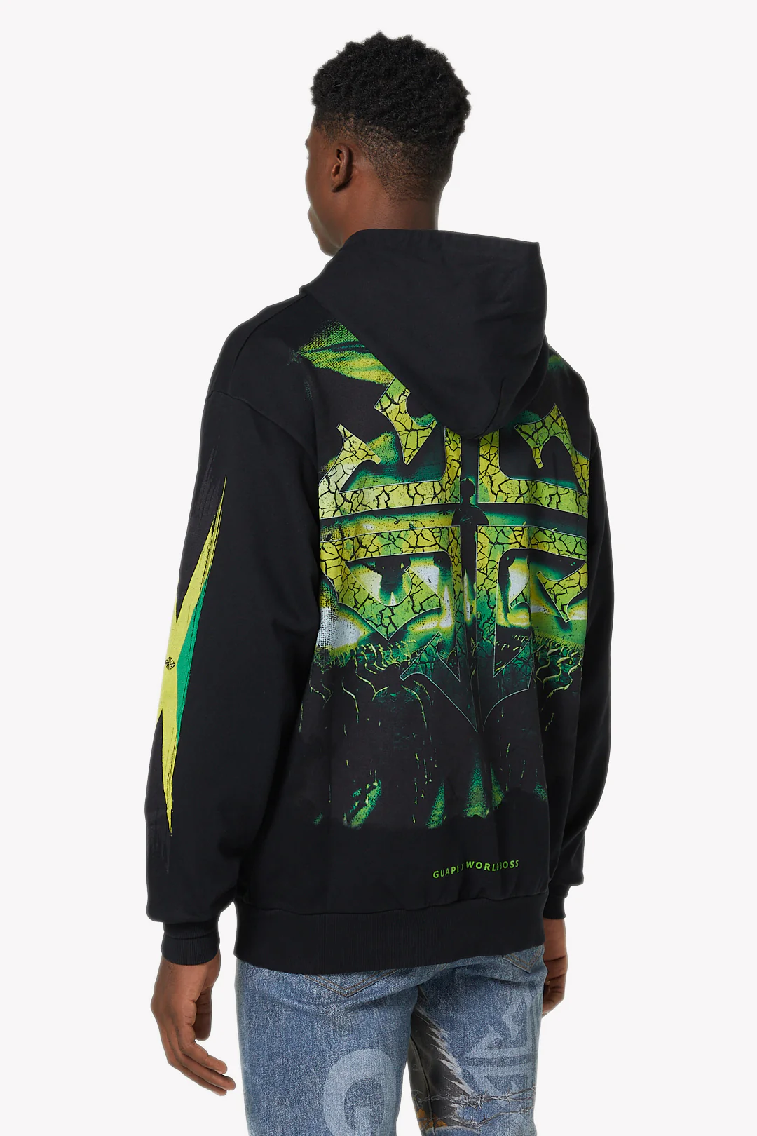 Black World Boss Hoodie V1 - Image 4