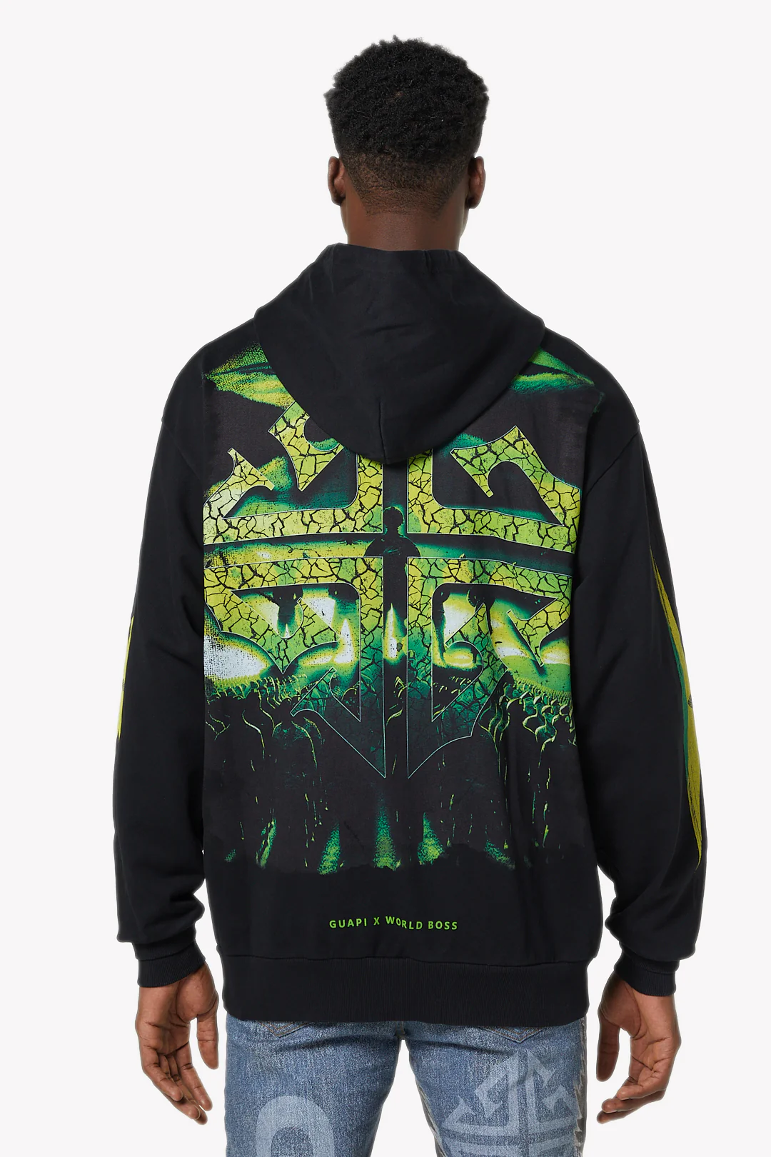 Black World Boss Hoodie V1 - Image 5