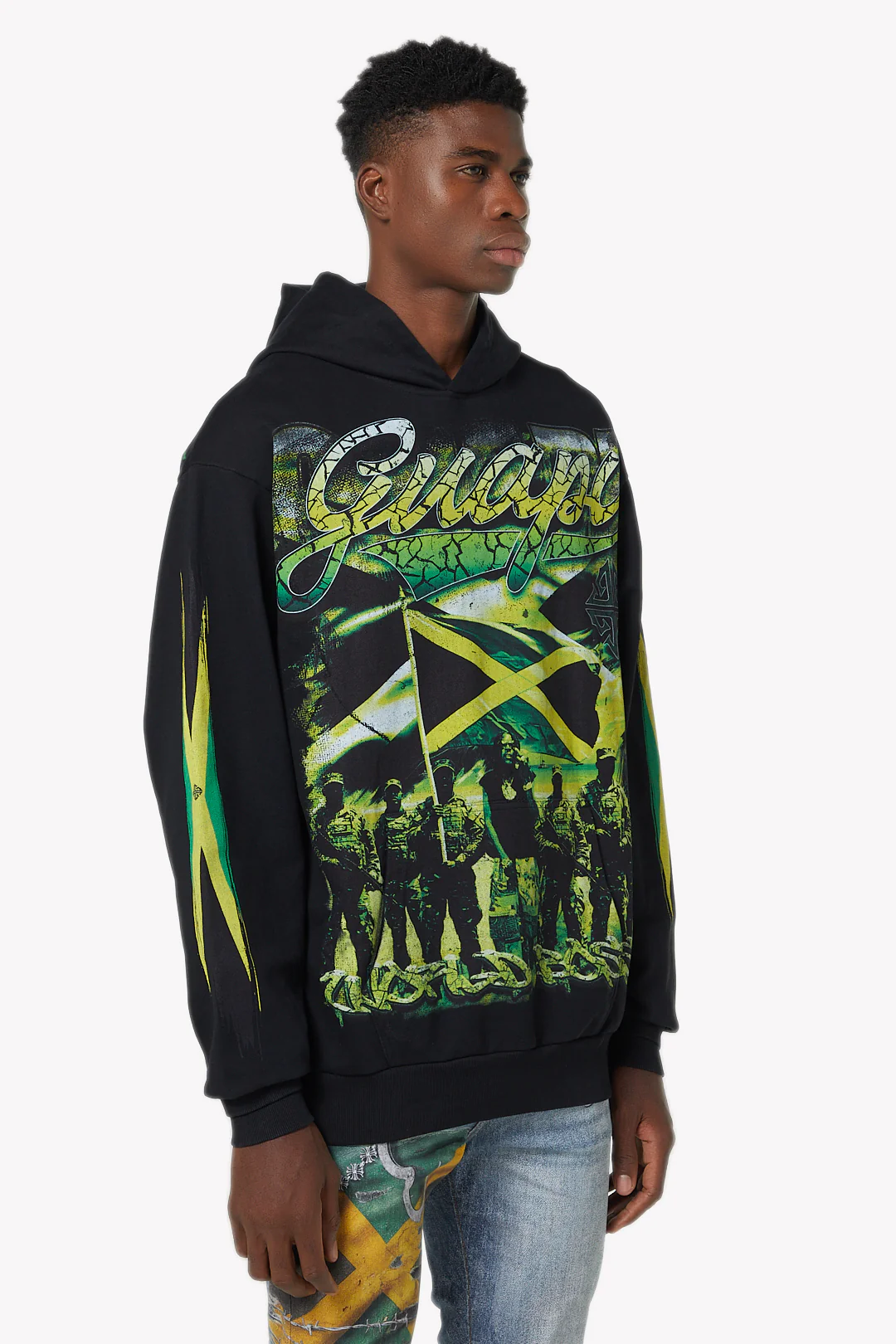 Black World Boss Hoodie V1 - Image 8