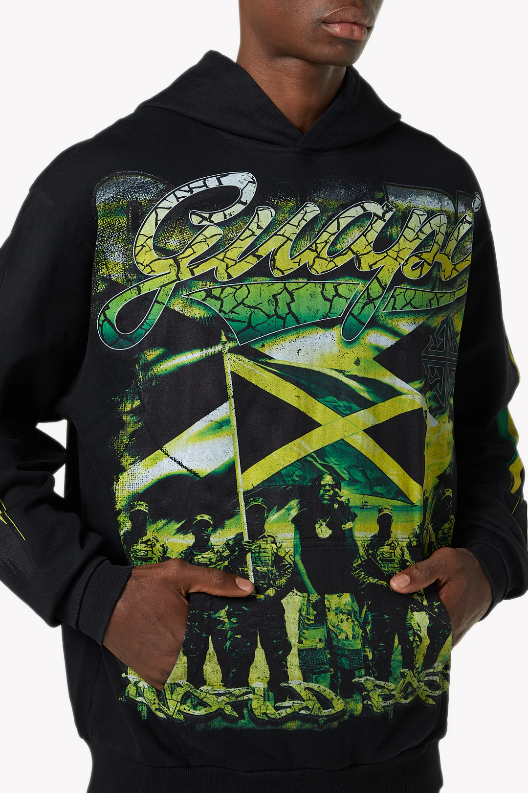 Black World Boss Hoodie V1 - Image 9
