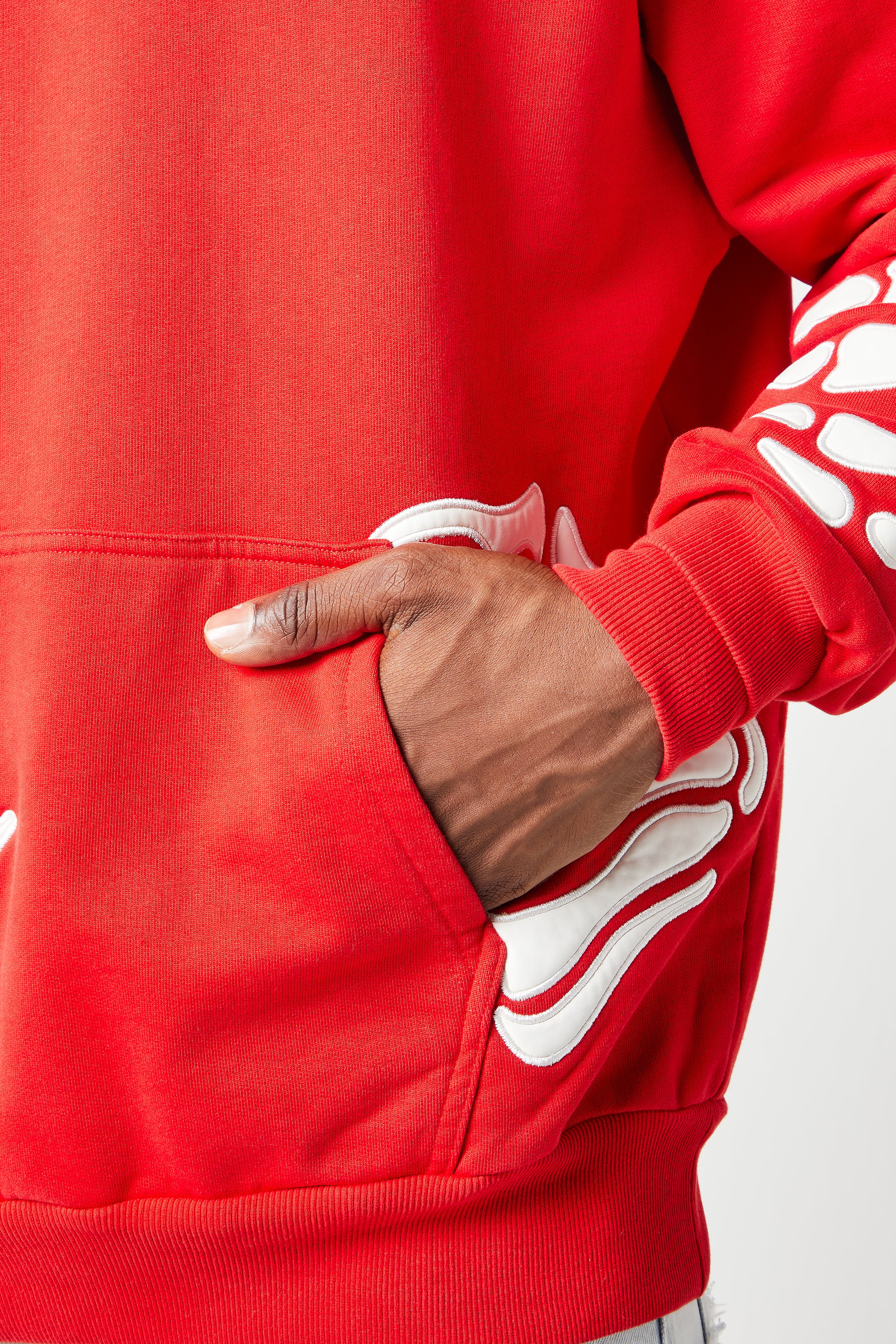 Blood Red Hell Dragger Hoodie - Image 7