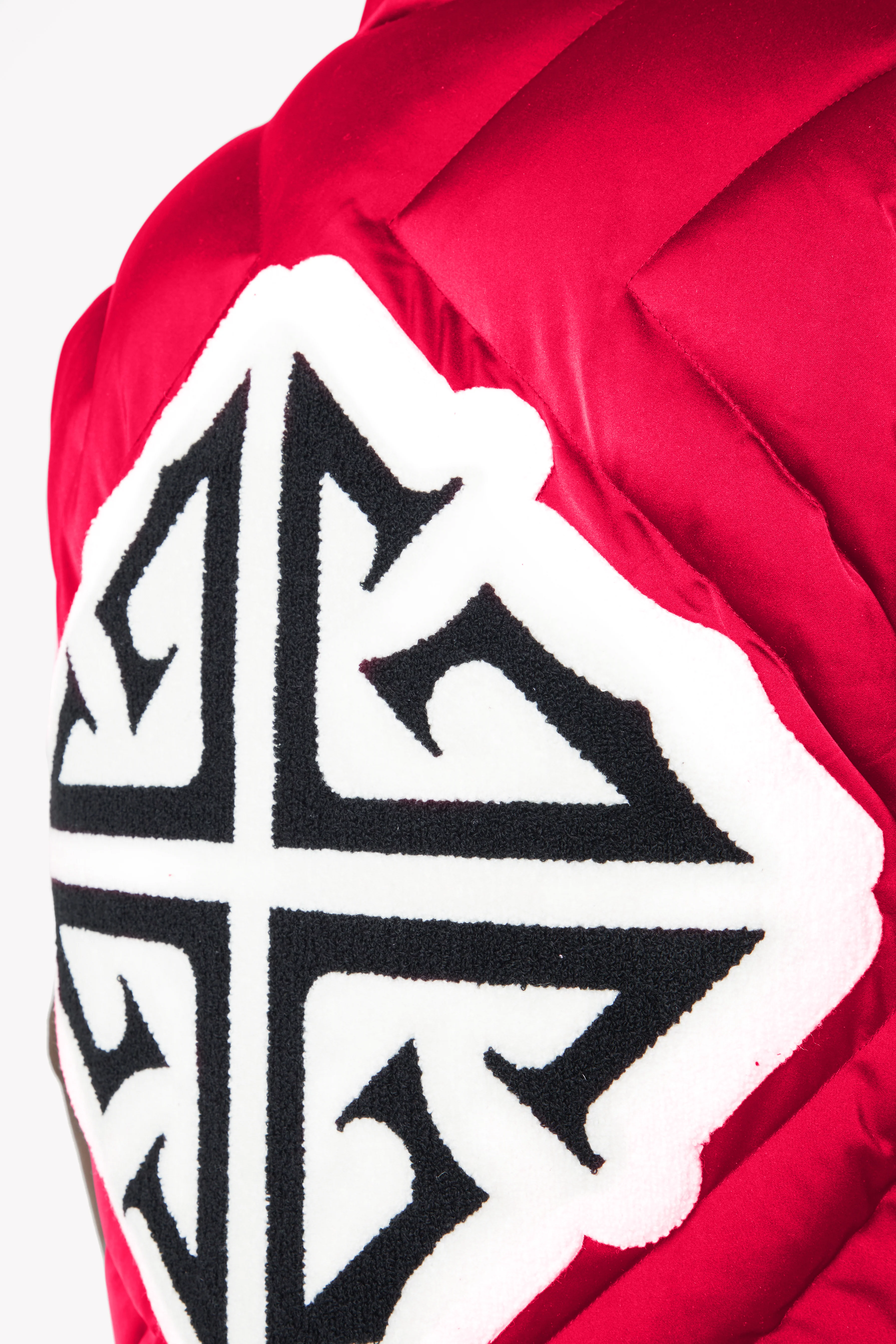 Blood Red Puffer Vest - Image 5