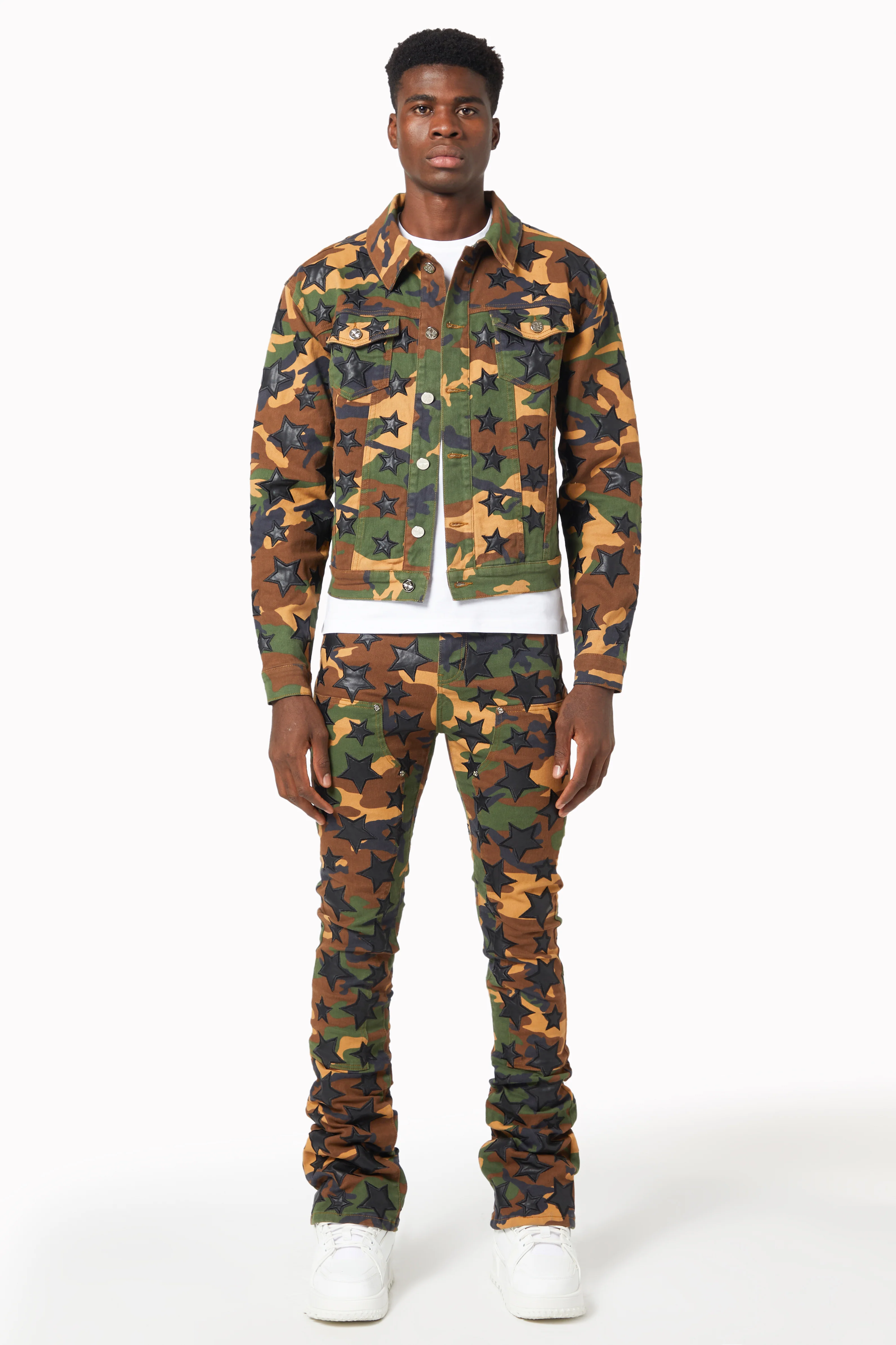 Camo Stars Denim - Image 6