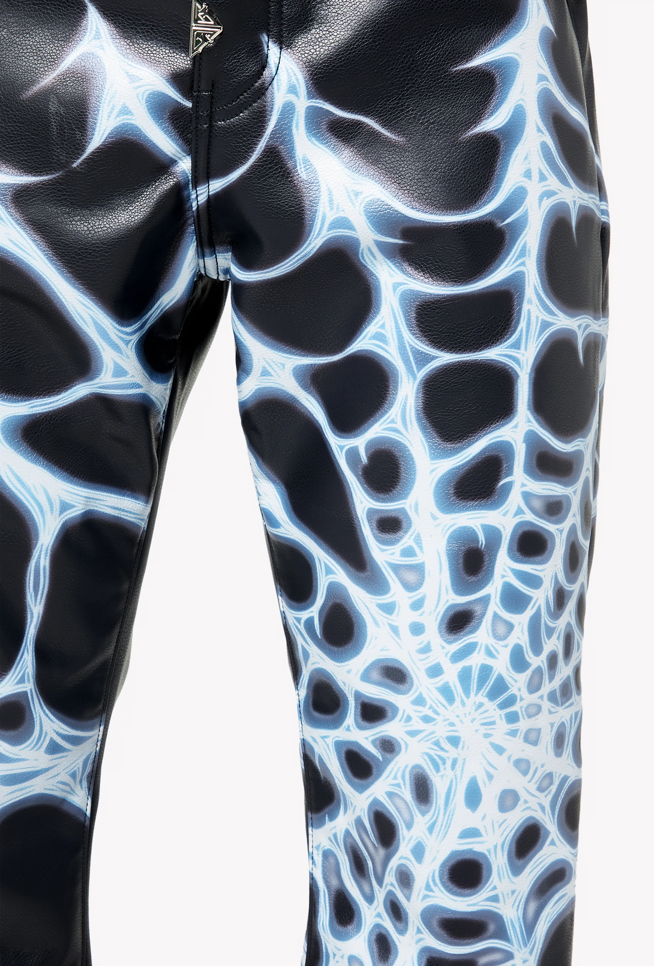 Chrome Web Leather Pant - Image 5