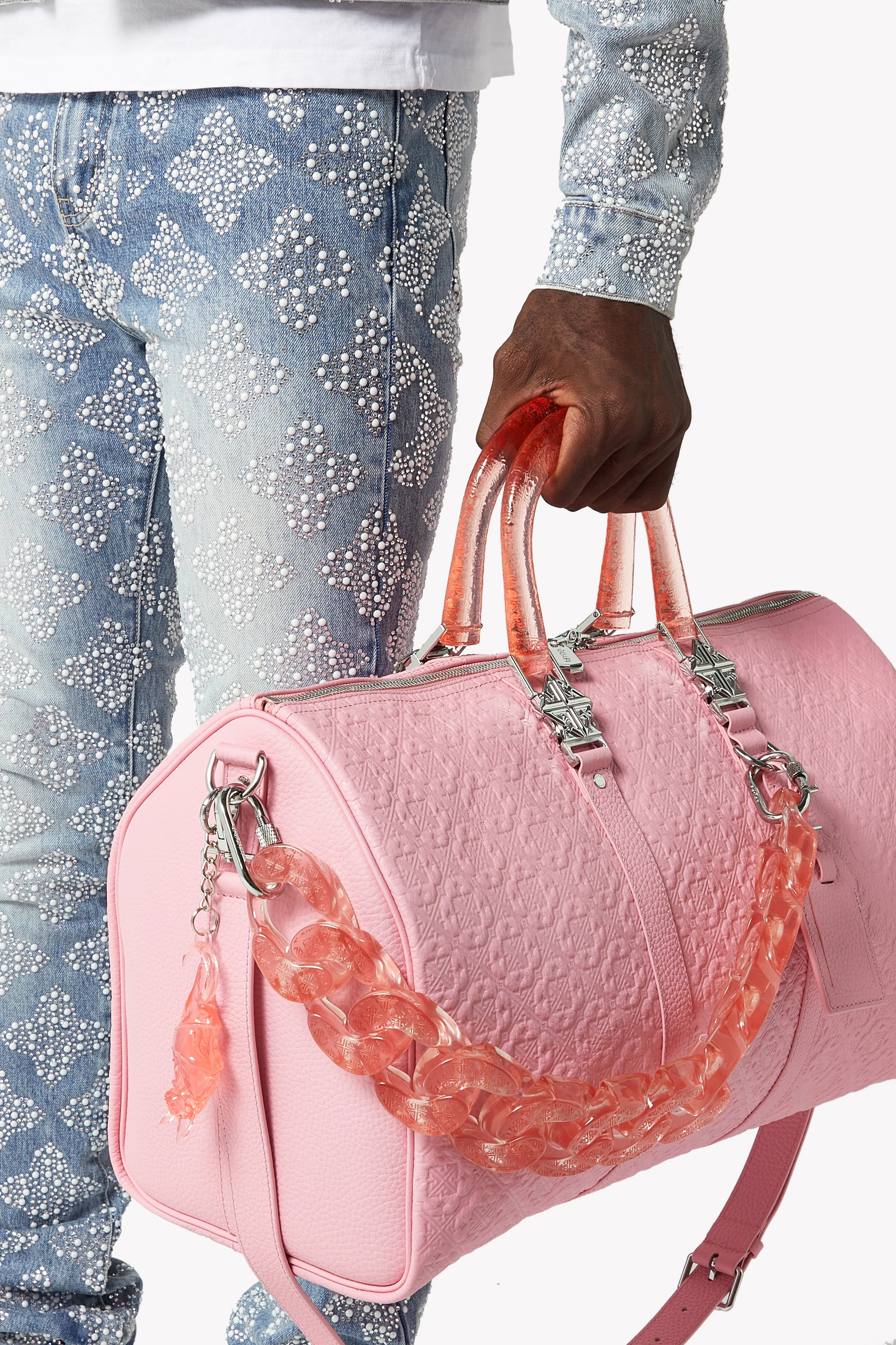 French Rose Duffle Bag - Image 4