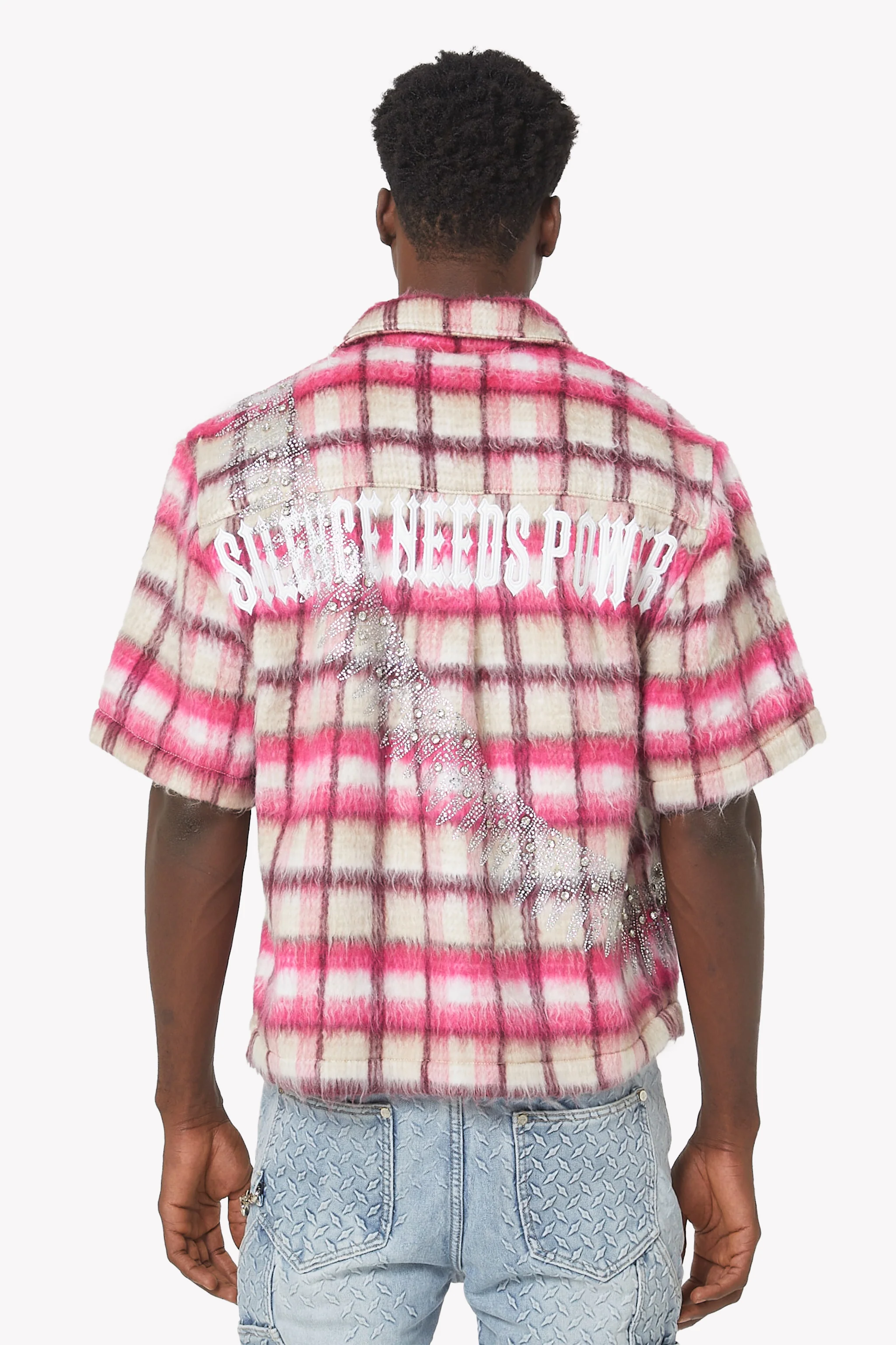 French Rose Uzi Flannel - Image 4