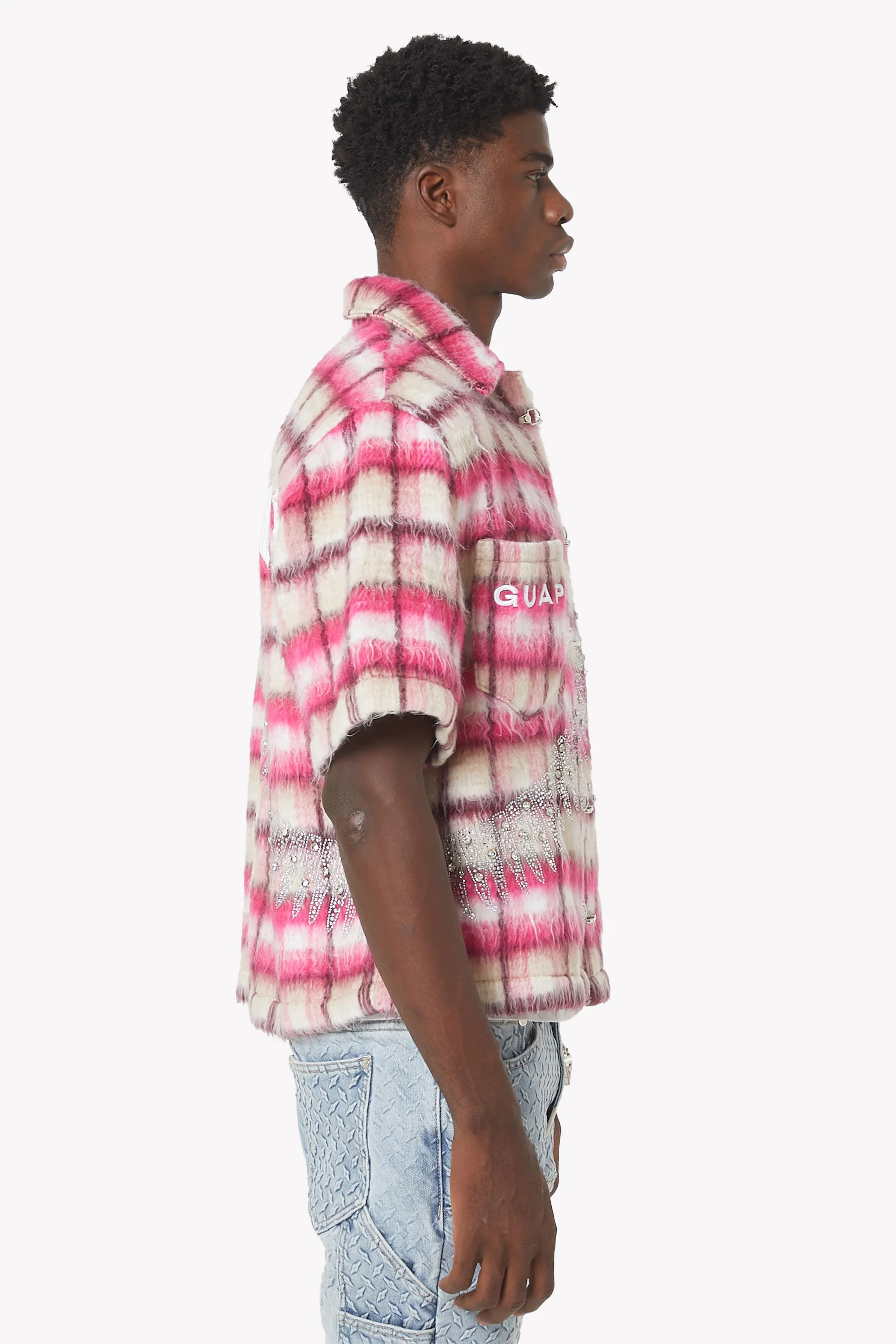 French Rose Uzi Flannel - Image 5
