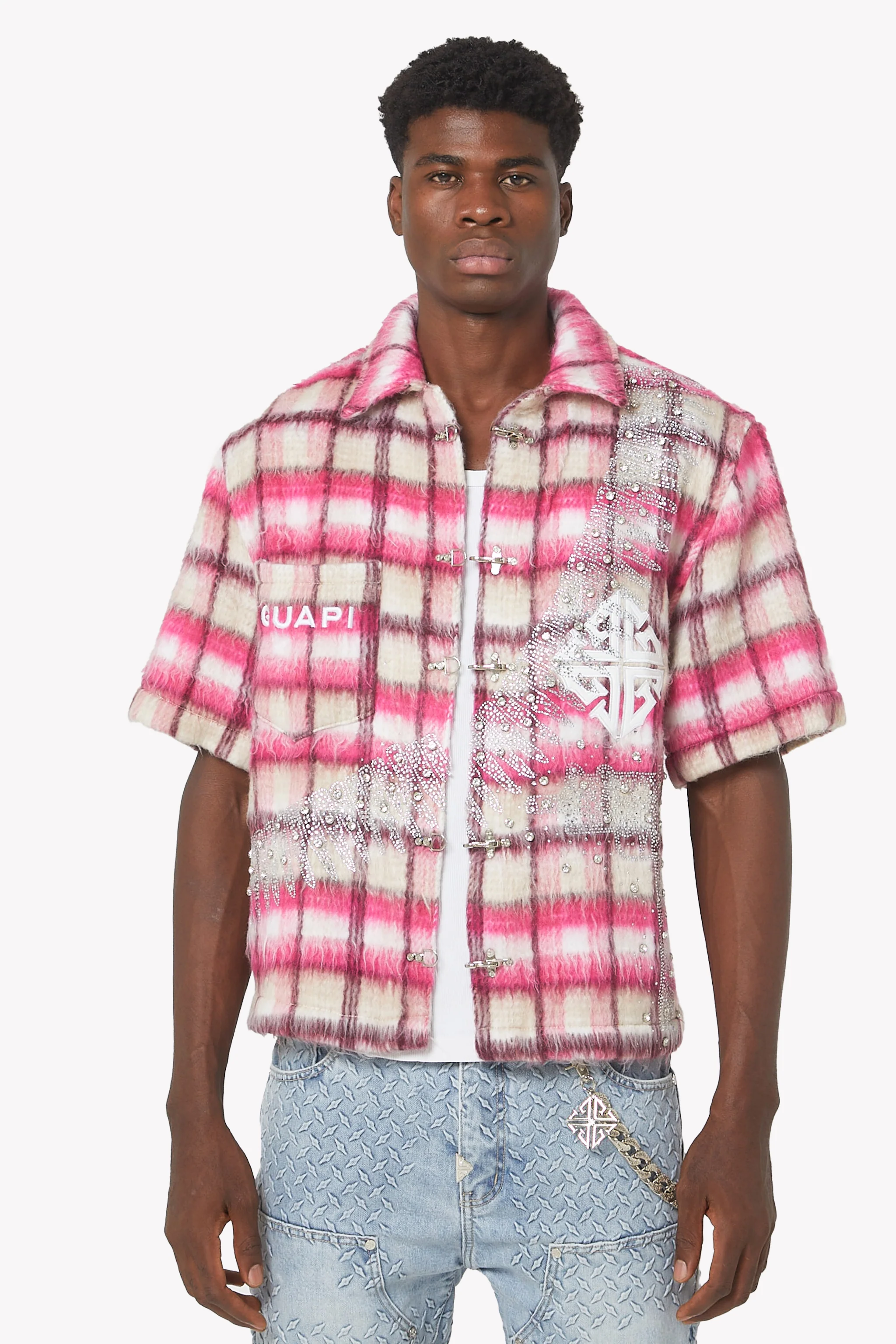 French Rose Uzi Flannel - Image 6