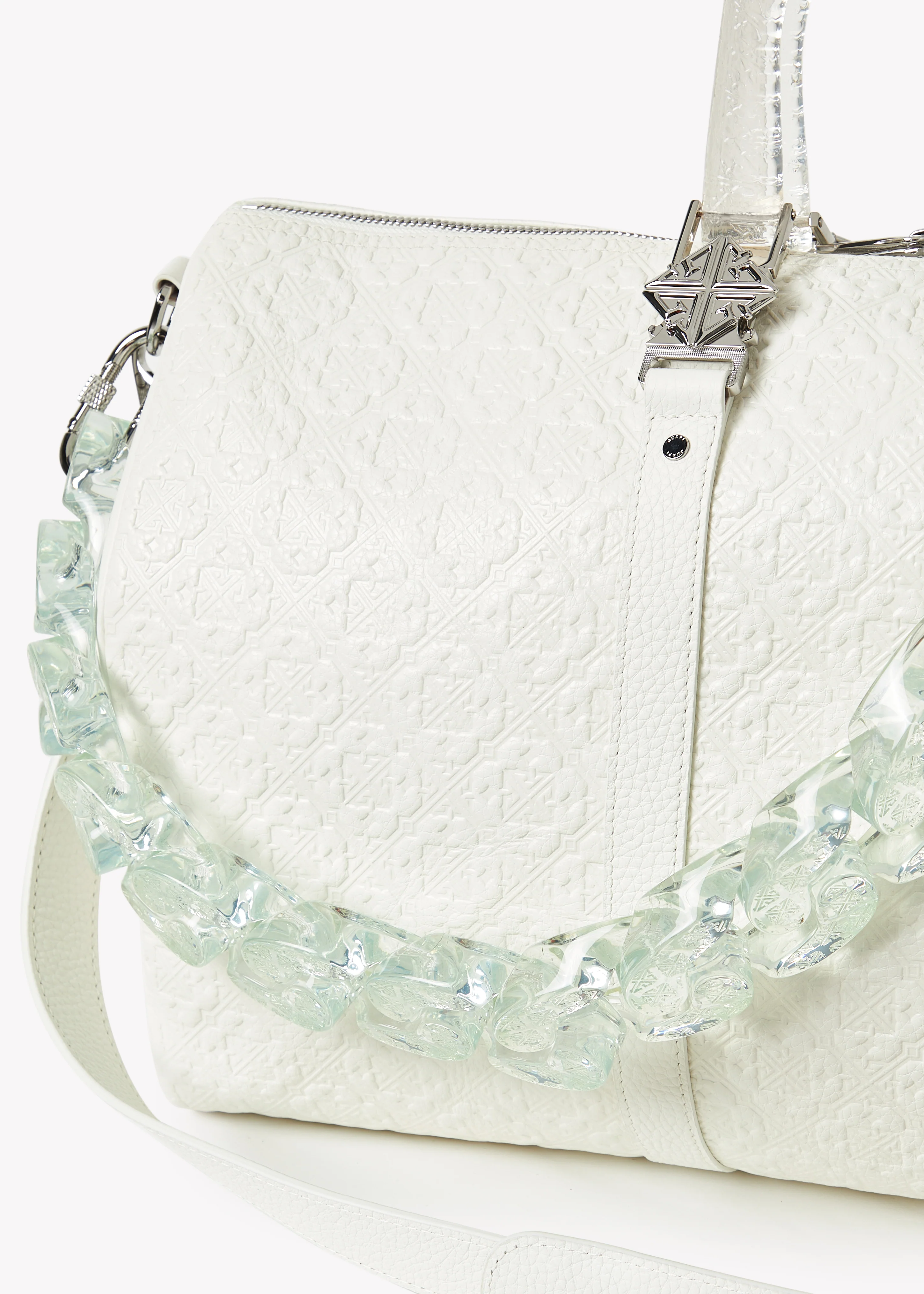 Ghost White Duffle Bag - Image 10