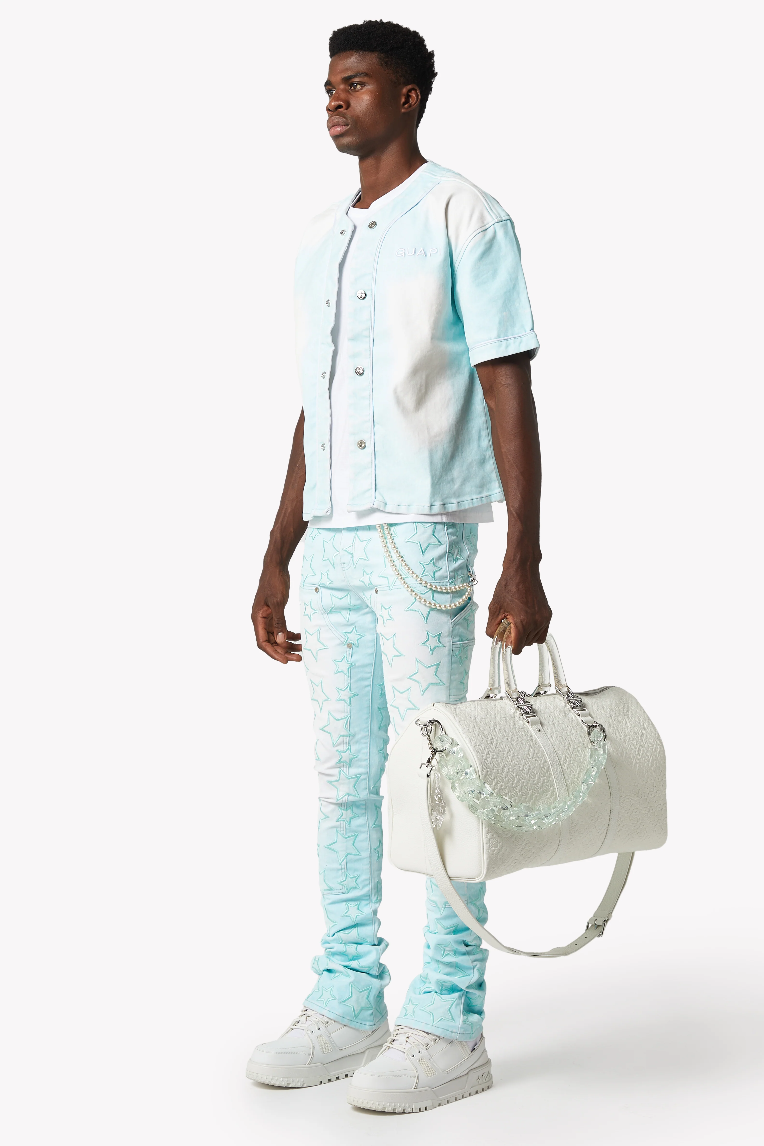 Ghost White Duffle Bag - Image 5